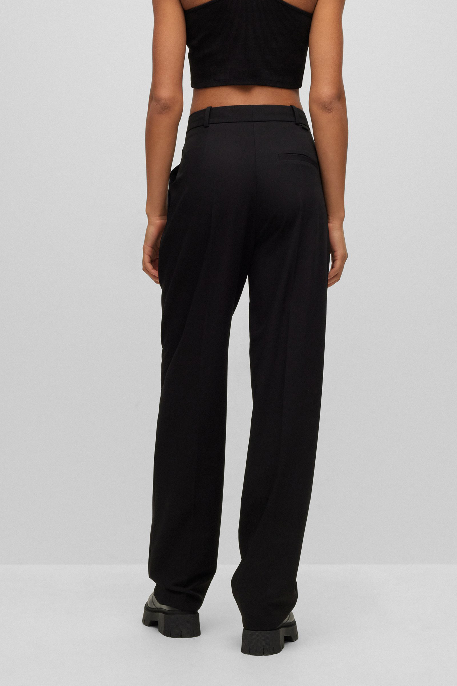 HUGO Stretch Fabric Pants Hasabu HUGO Stretch Fabric Pants Hasabu