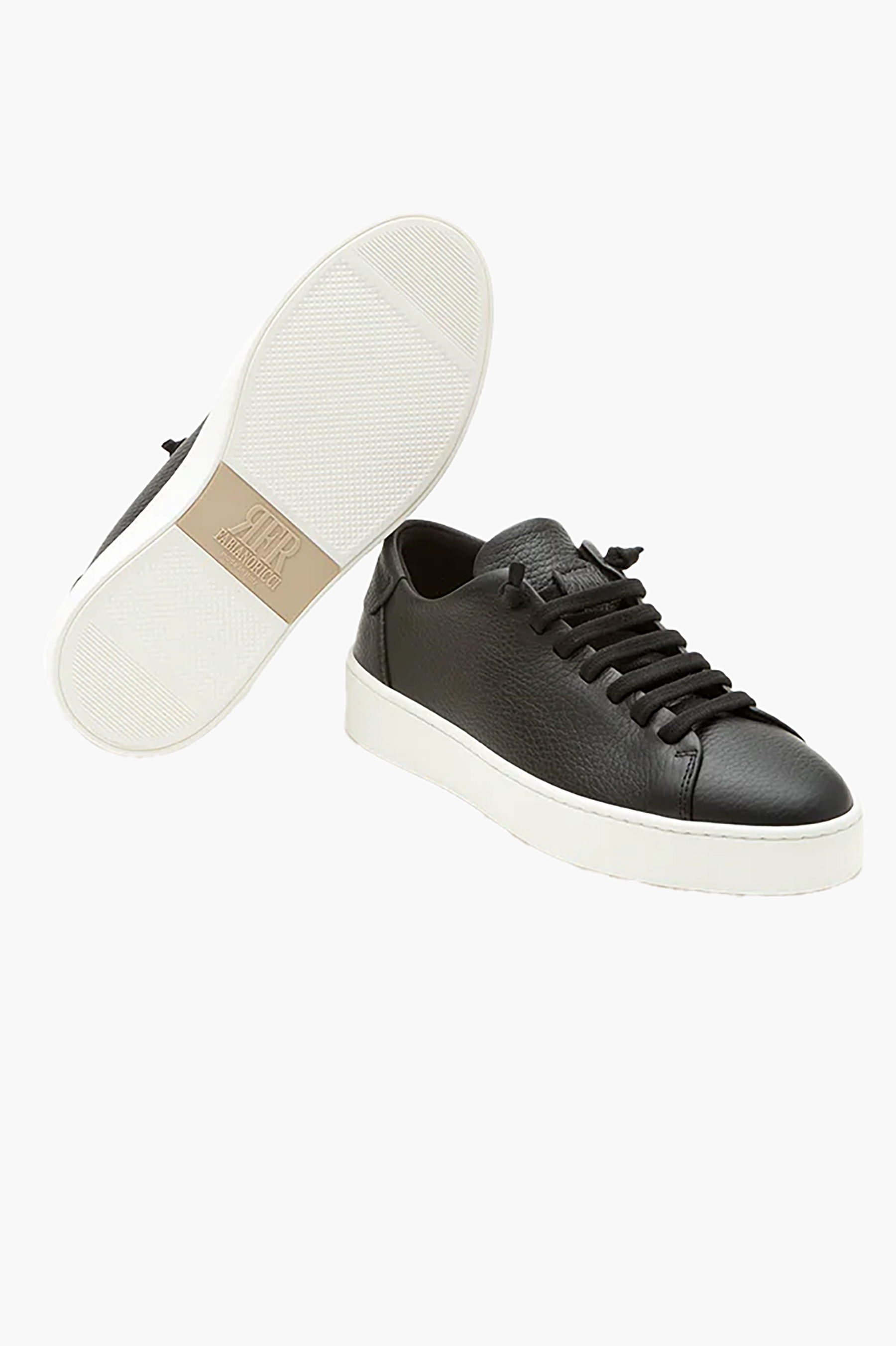 FABIANO RICCI Grained Leather Sneakers Rfr FABIANO RICCI Grained Leather Sneakers Rfr