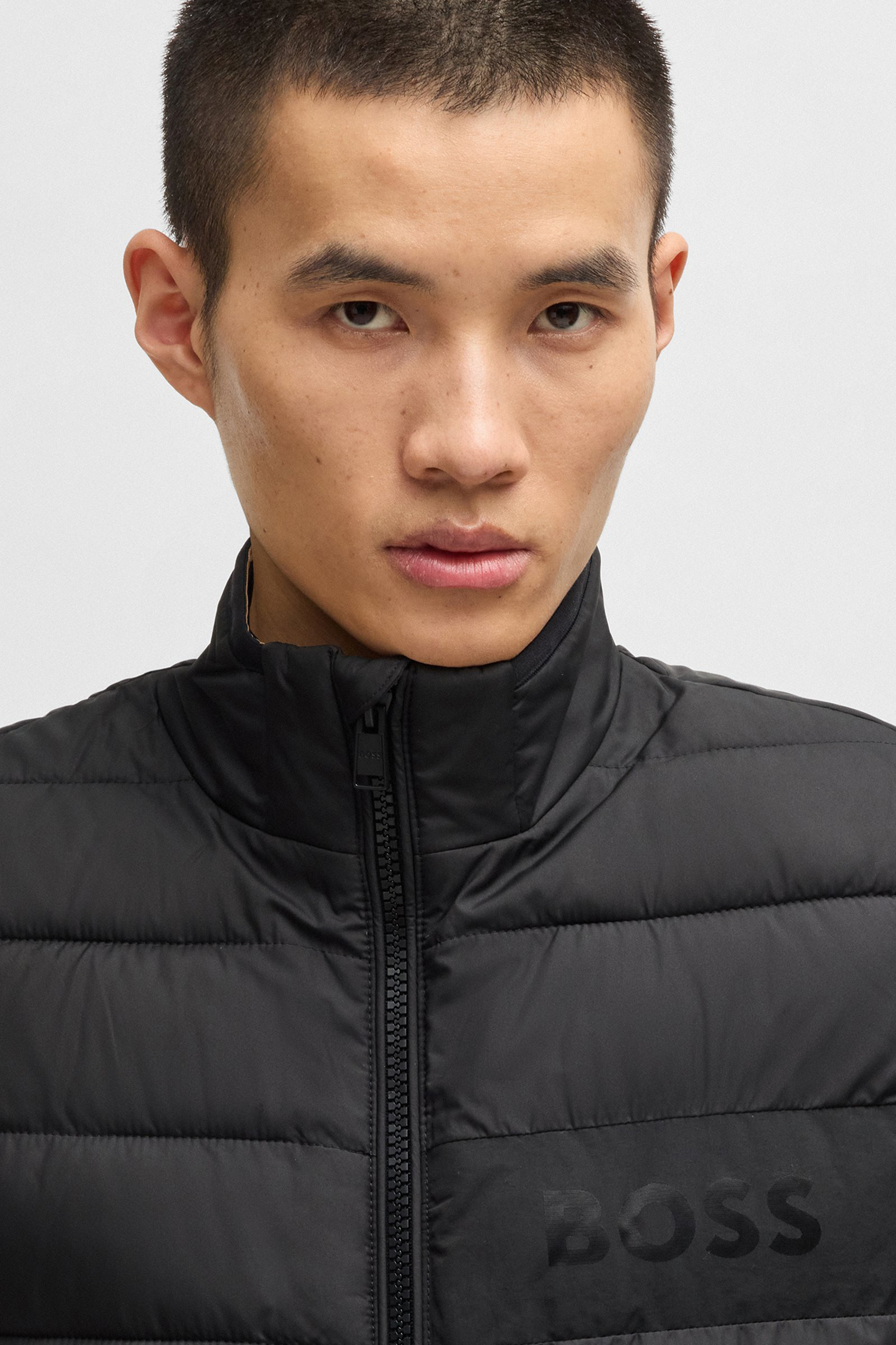 BOSS Regular Fit Recycled Polyester Gilet H-Cenito