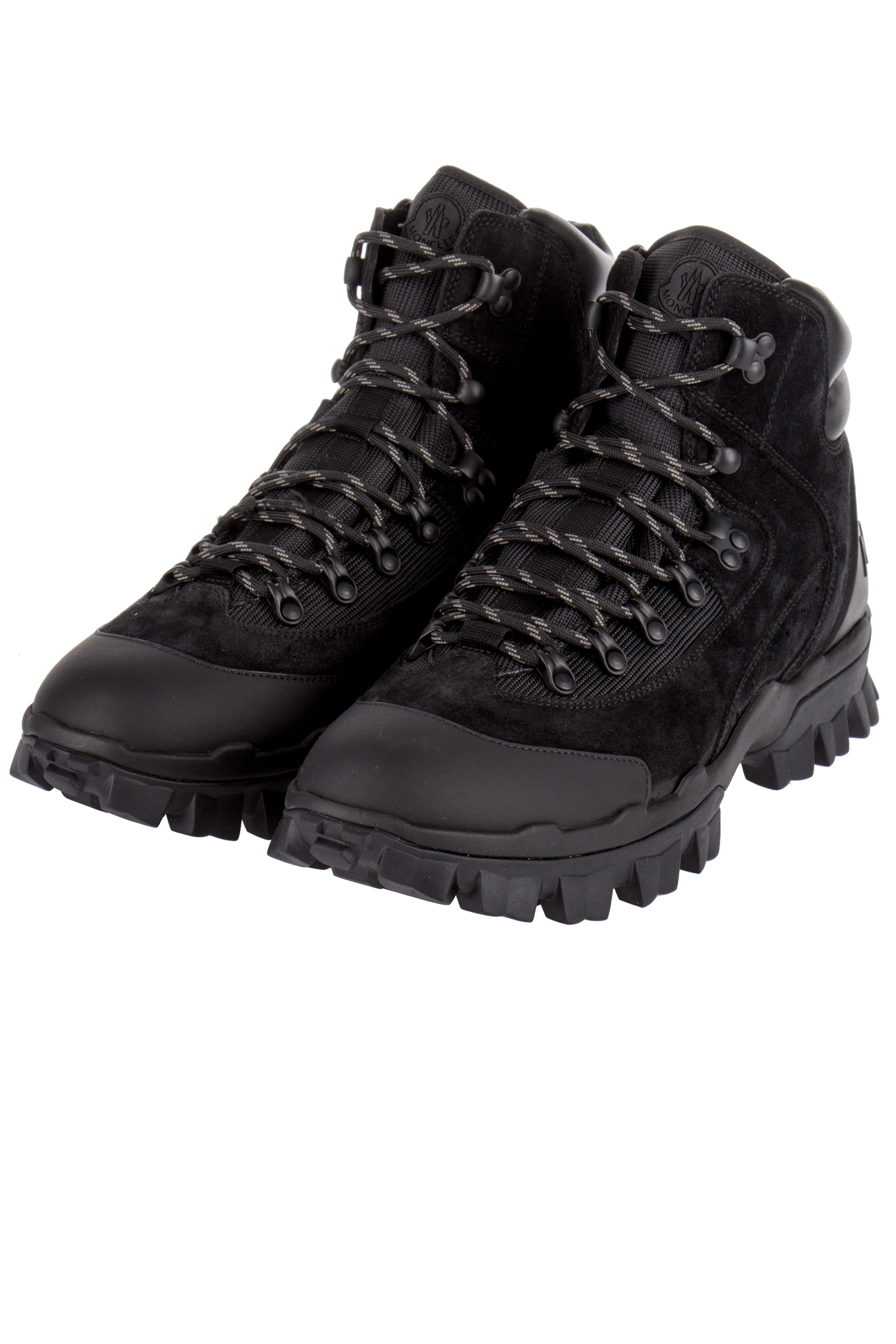 MONCLER Leather & Suede Hiking Boots Herlot MONCLER Leather & Suede Hiking Boots Herlot