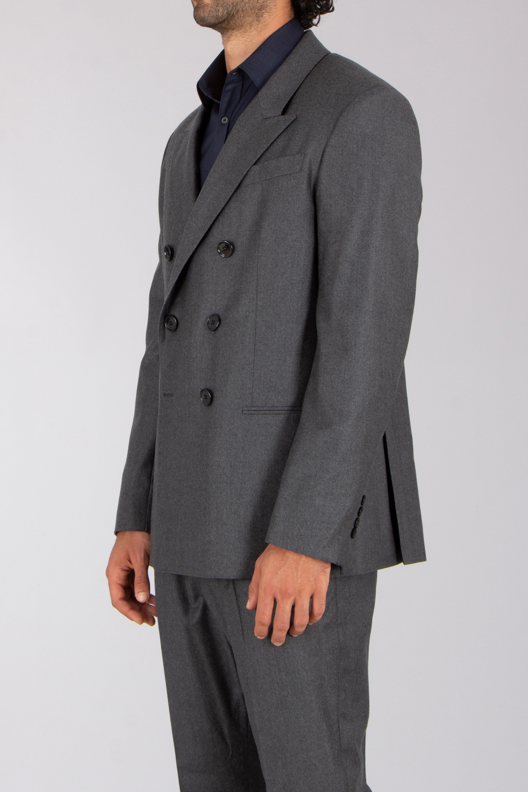 AMI PARIS Straight Fit Virgin Wool Canavs Jacket Mantel, Formelle Kleidung, Anzug, Blazer, Jacke