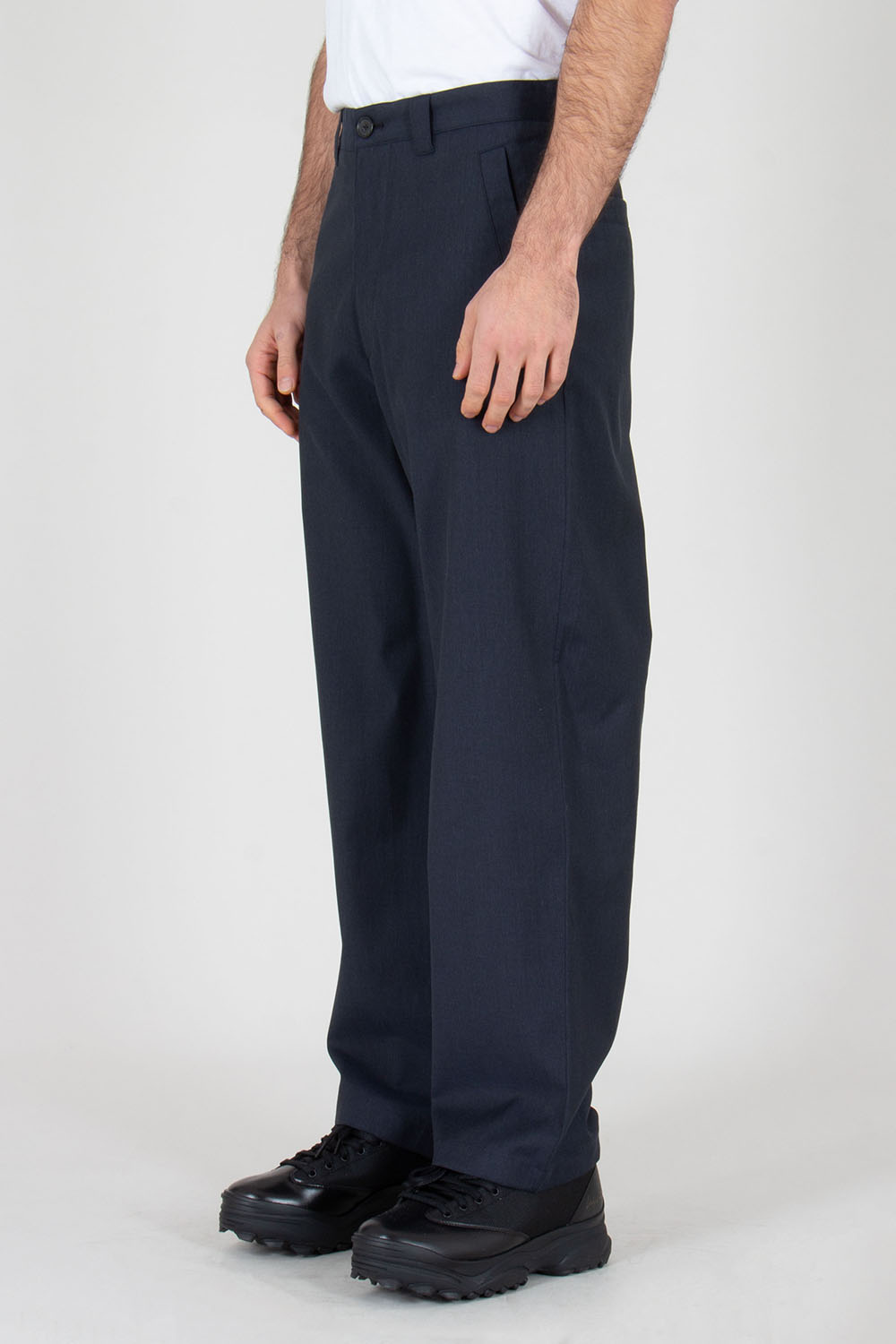 PAUL SMITH Relaxed Fit Wool-Cotton Blend Workwear Chinos