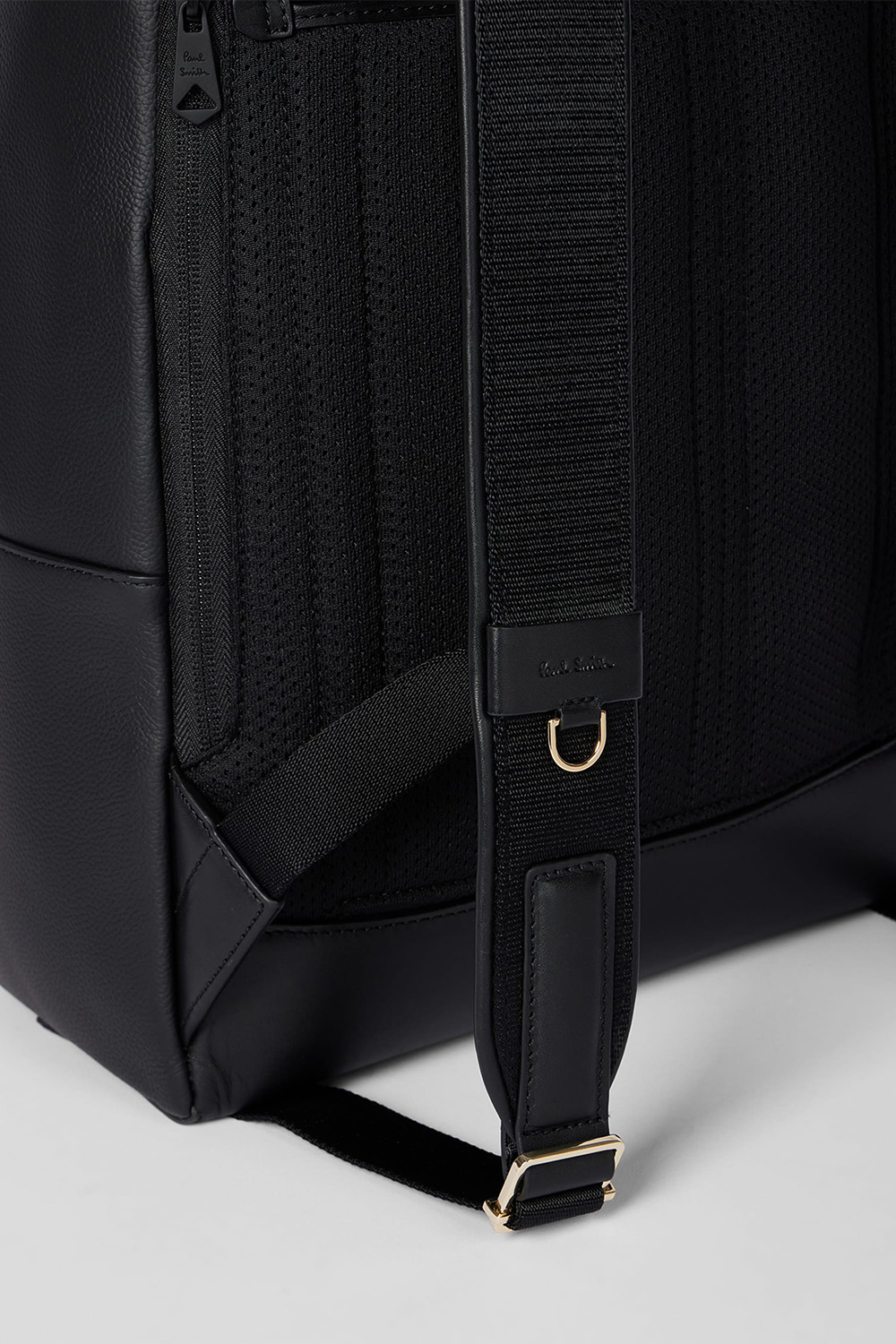 PAUL SMITH Leather 'Signature Stripe' Backpack