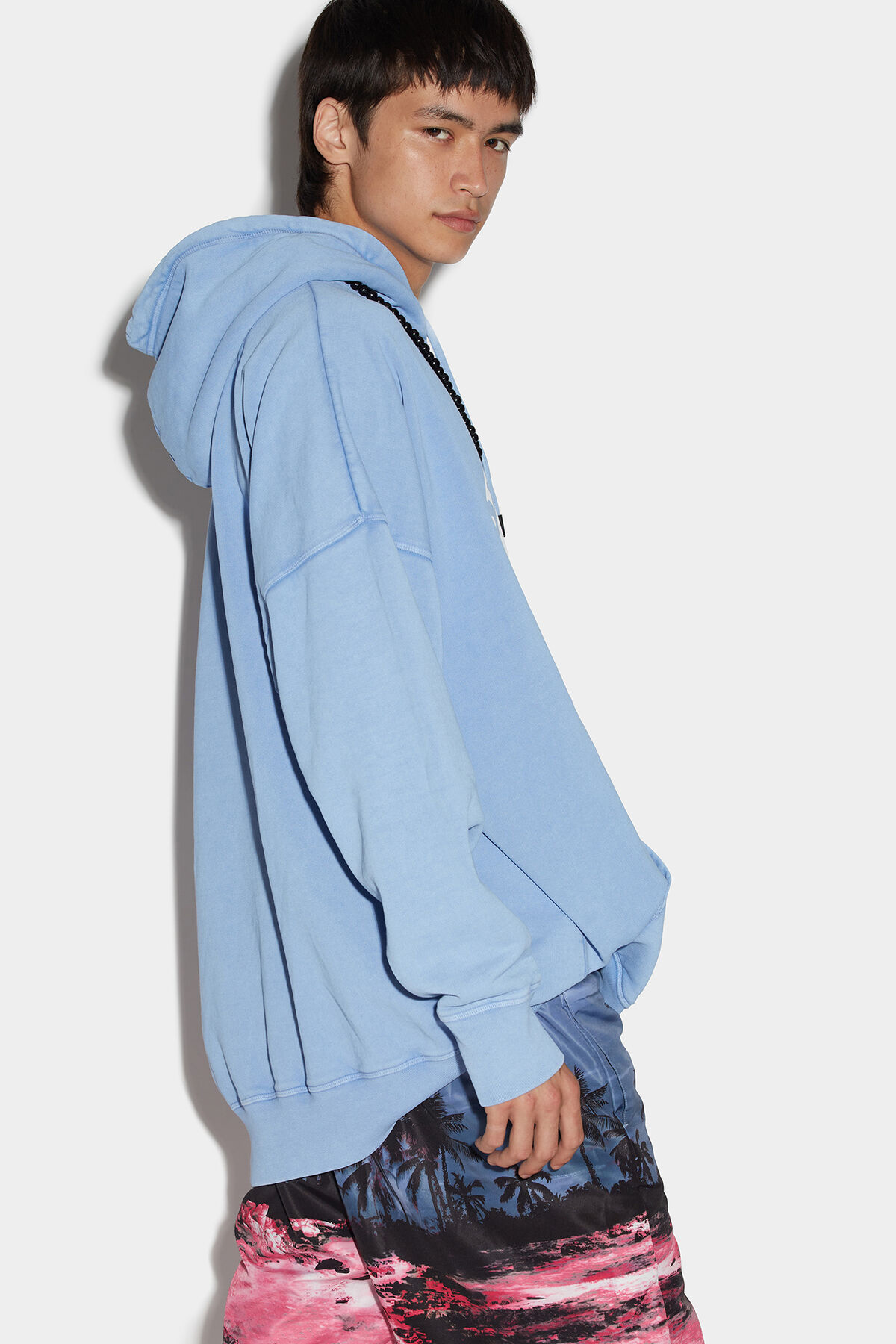 DSQUARED2 On The Wave Cotton Hoodie DSQUARED2 On The Wave Cotton Hoodie