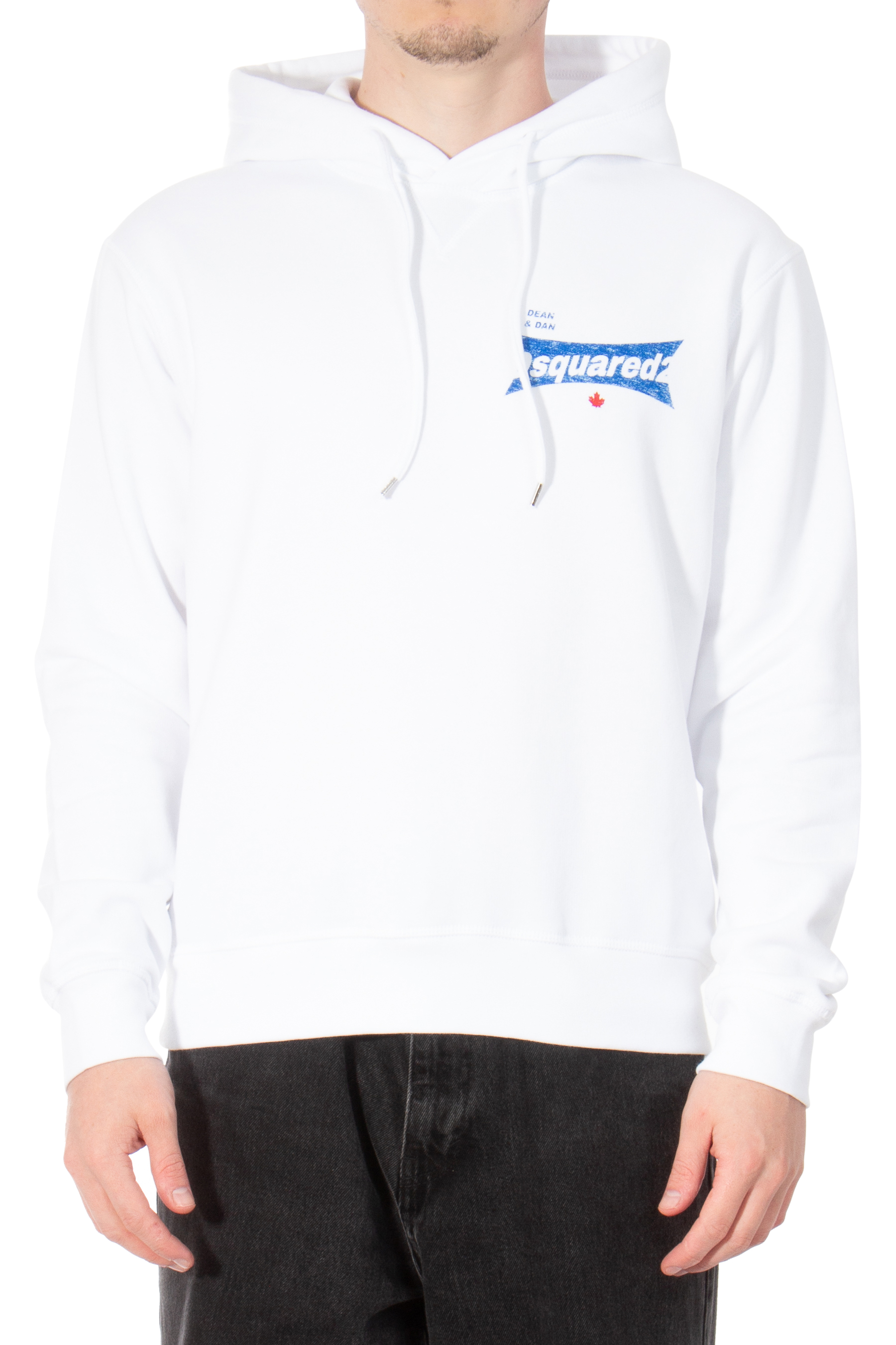DSQUARED2 Printed Cotton Hoodie