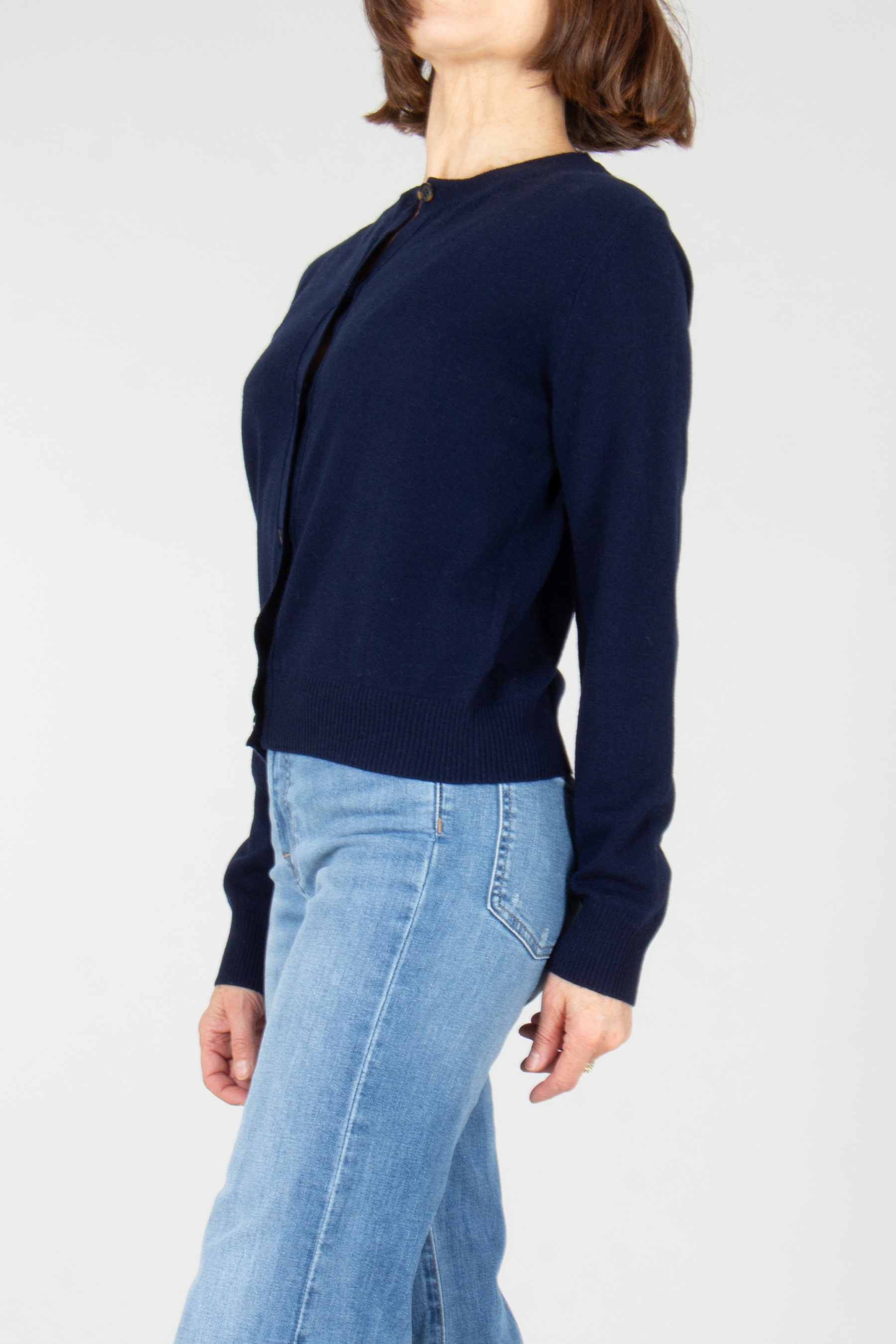 Hosen, Pullover, Jeanshose, Langarm, Person