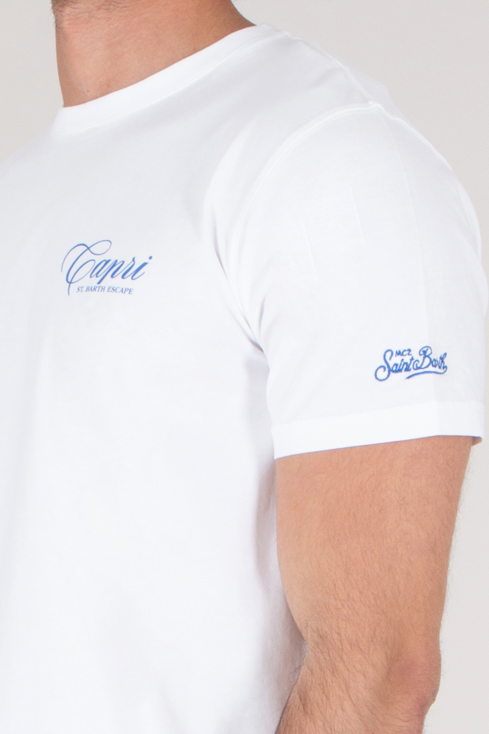 MC2 SAINT BARTH Regular Fit Graphic Print Cotton T- Shirt 
