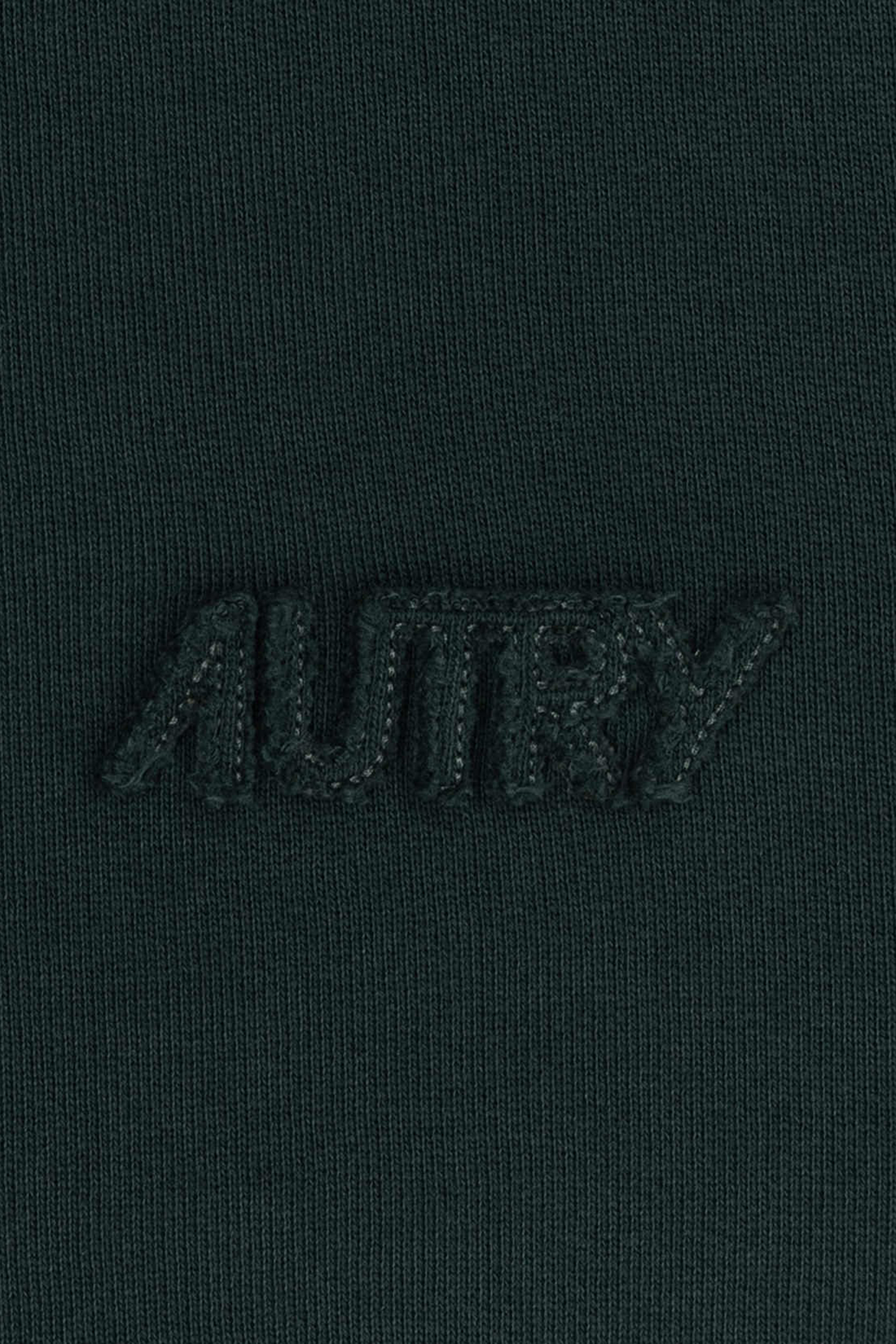 AUTRY Regular Fit Logo Patch Heavy Cotton Jersey Hoodie AUTRY Regular Fit Logo Patch Heavy Cotton Jersey Hoodie