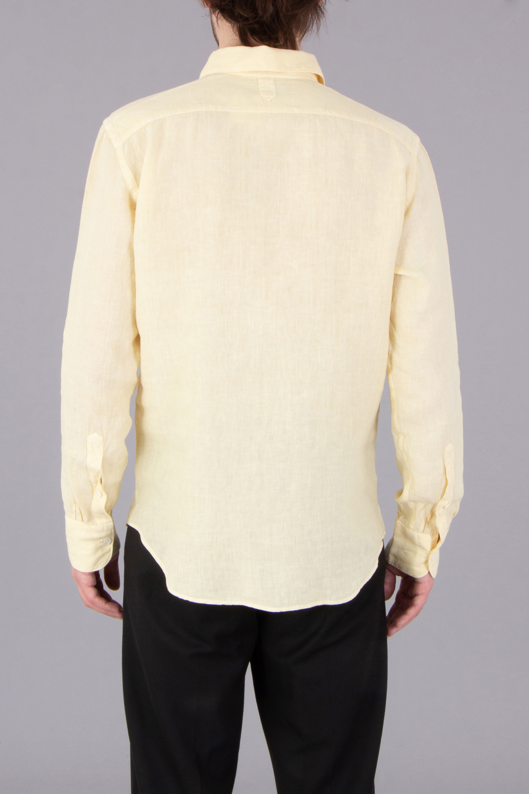 CANALI Regular Fit Linen Shirt CANALI Regular Fit Linen Shirt