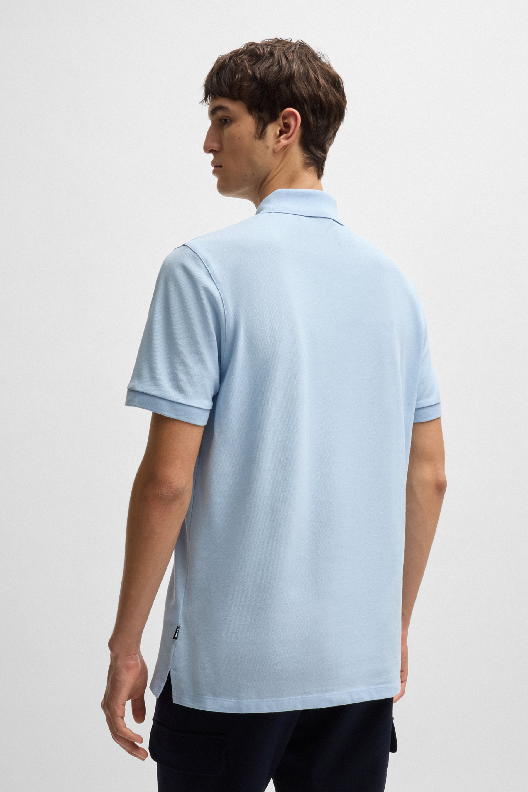 BOSS Regular Fit Cotton Piqué Polo Shirt Pallas