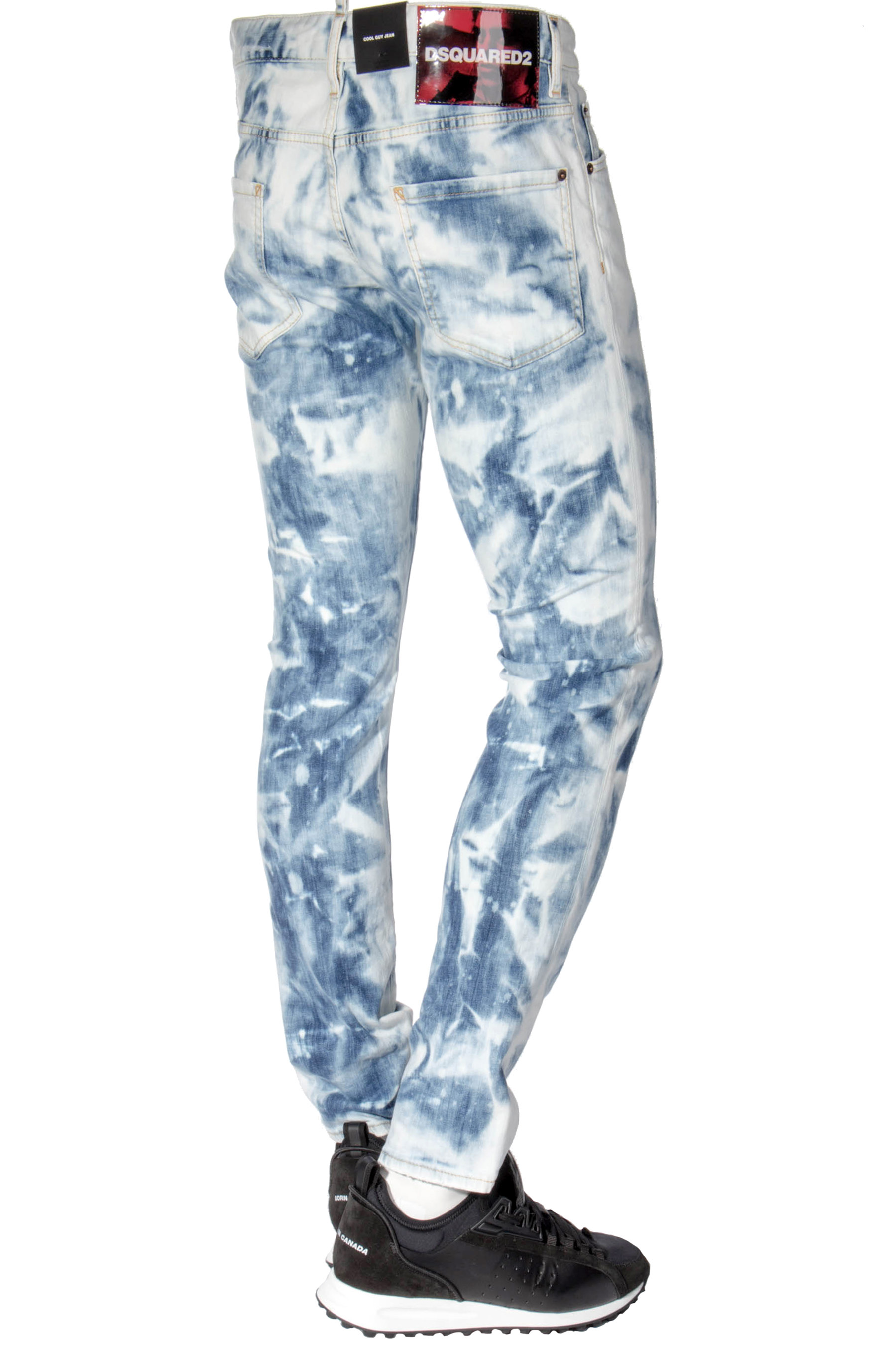 DSQUARED2 Jeans Cool Guy Shread Bleached Wash DSQUARED2 Jeans Cool Guy Shread Bleached Wash