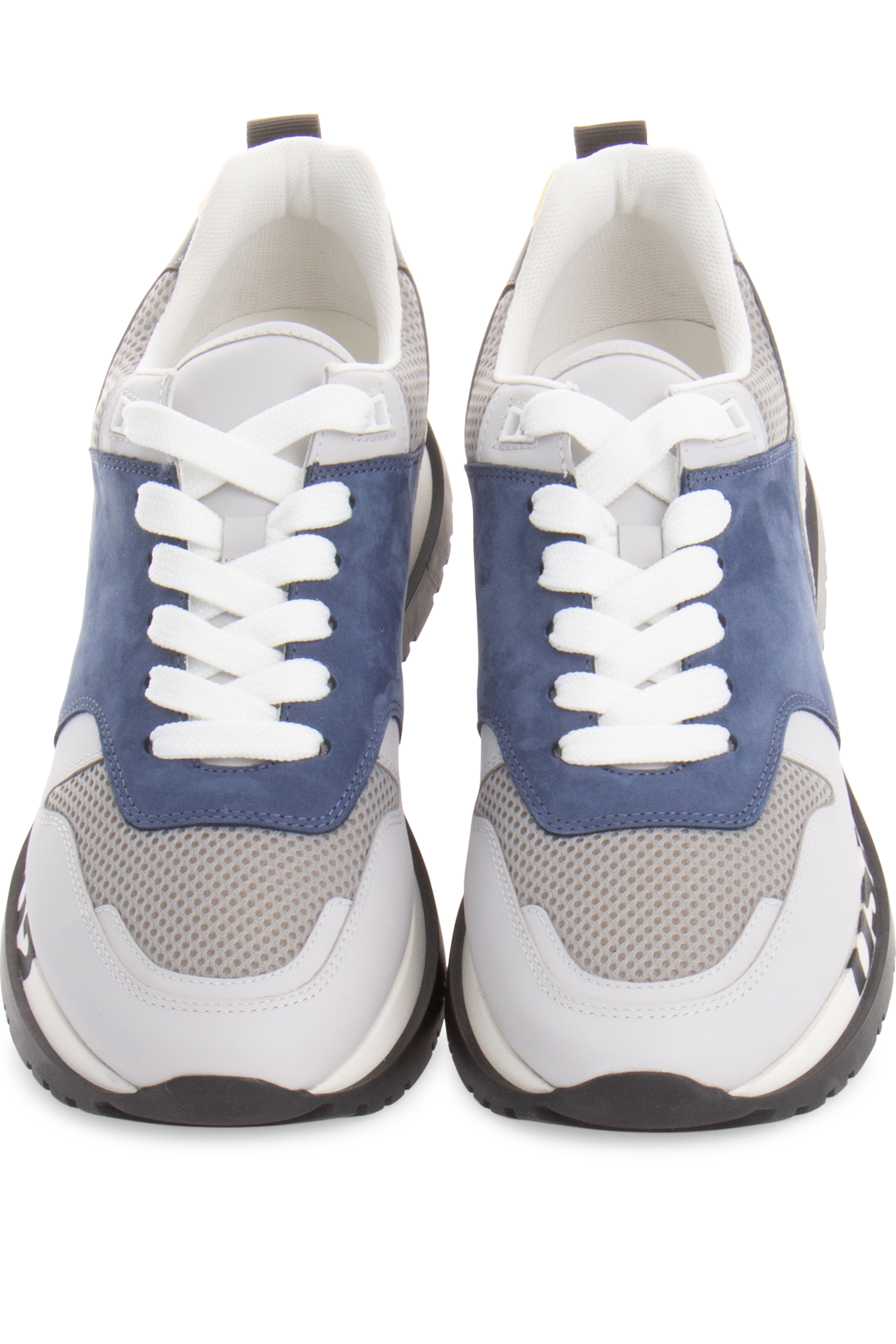DSQUARED2 Leather & Mesh Running Sneakers DSQUARED2 Leather & Mesh Running Sneakers