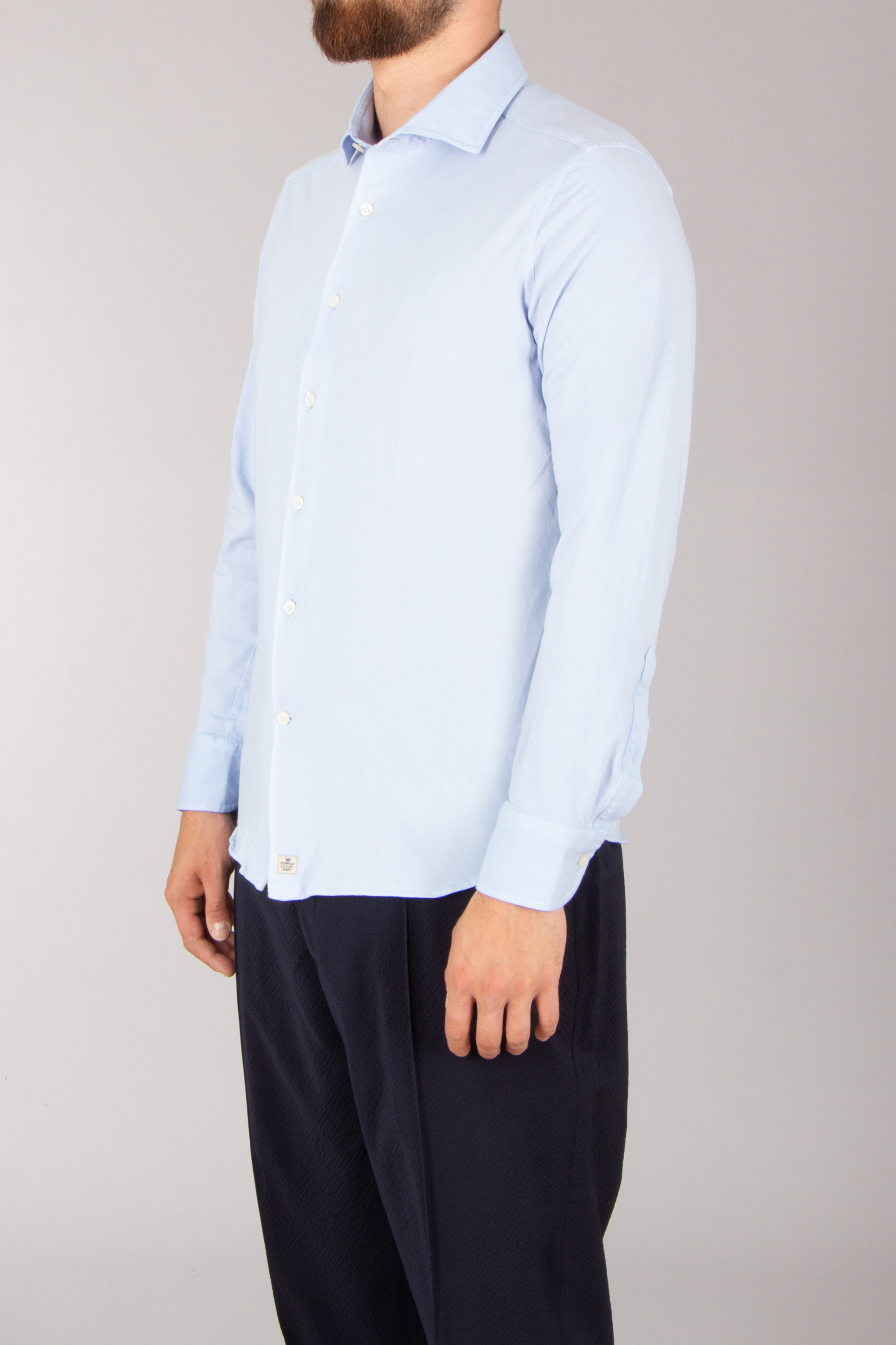 SONRISA Slim Fit Stretch Cotton Jersey Shirt Bekleidung, Hemd, Langarm, Ärmel, Kleid, Hemd
