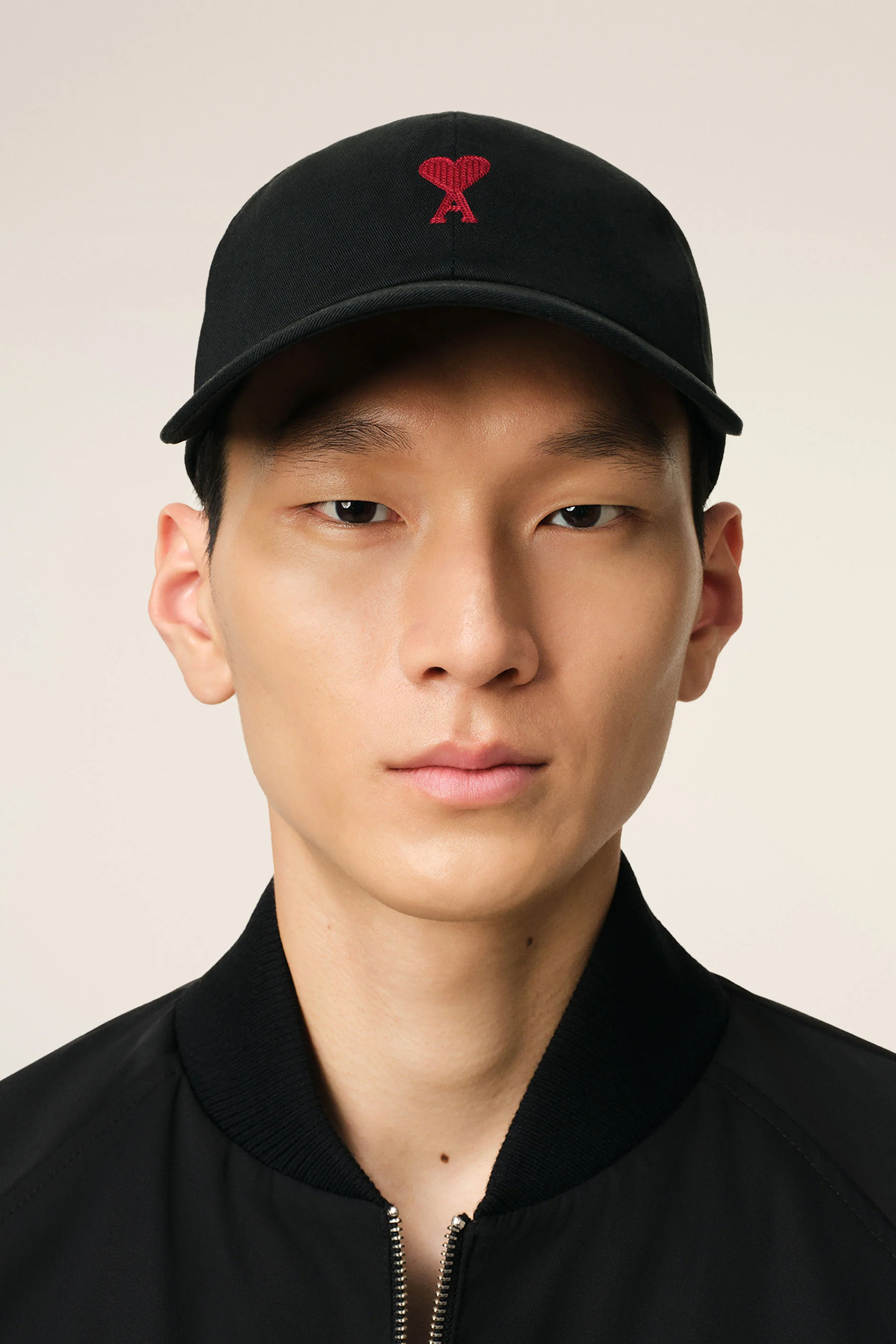 Ami De Coeur Cotton Gabardine Cap Baseball-Kappe, Kappe, Hut, Person, Gesicht