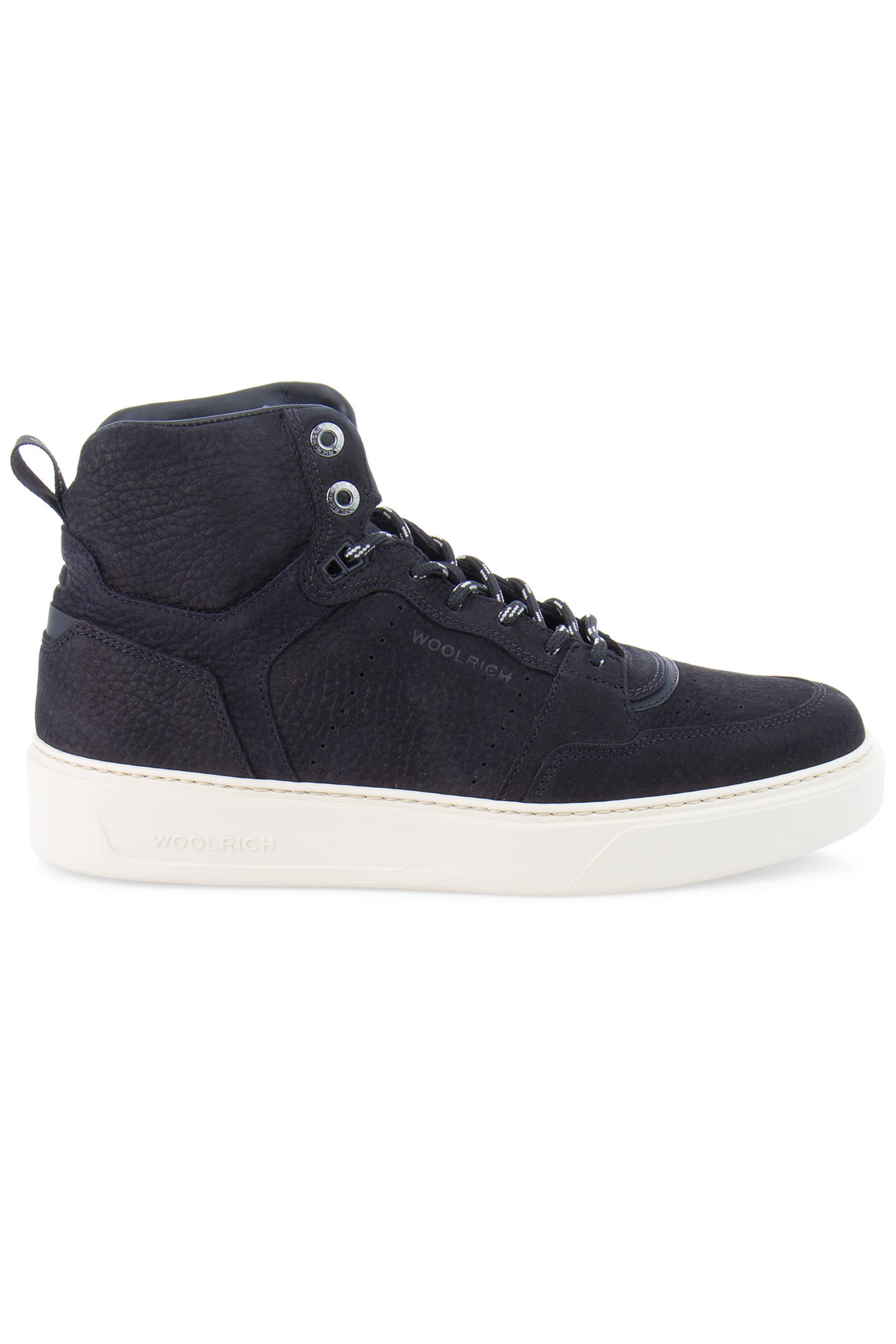WOOLRICH Mid Leather Sneakers Classic Tennis WOOLRICH Mid Leather Sneakers Classic Tennis