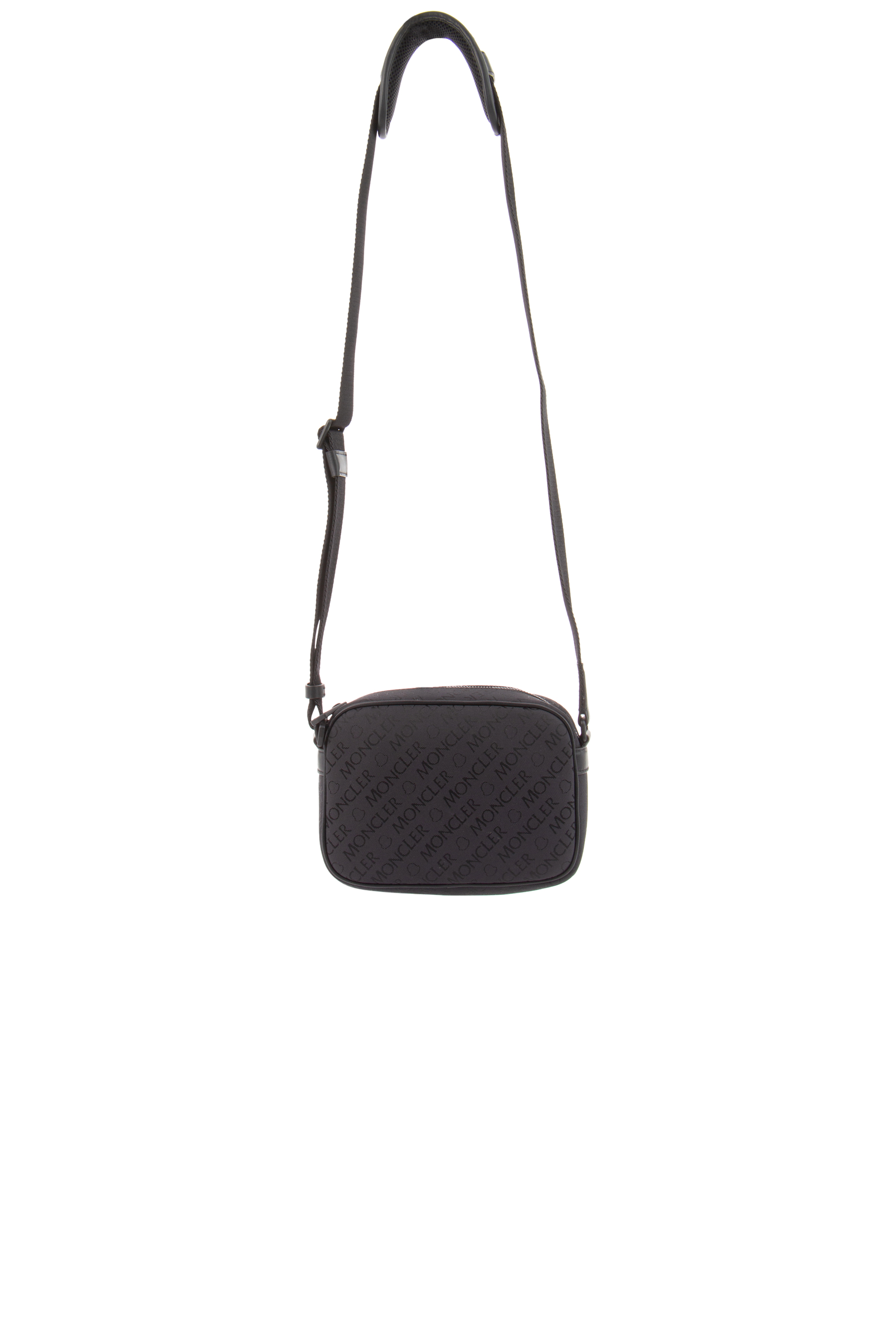 MONCLER Printed Nylon Jacquard Tech Crossbody Bag MONCLER Printed Nylon Jacquard Tech Crossbody Bag