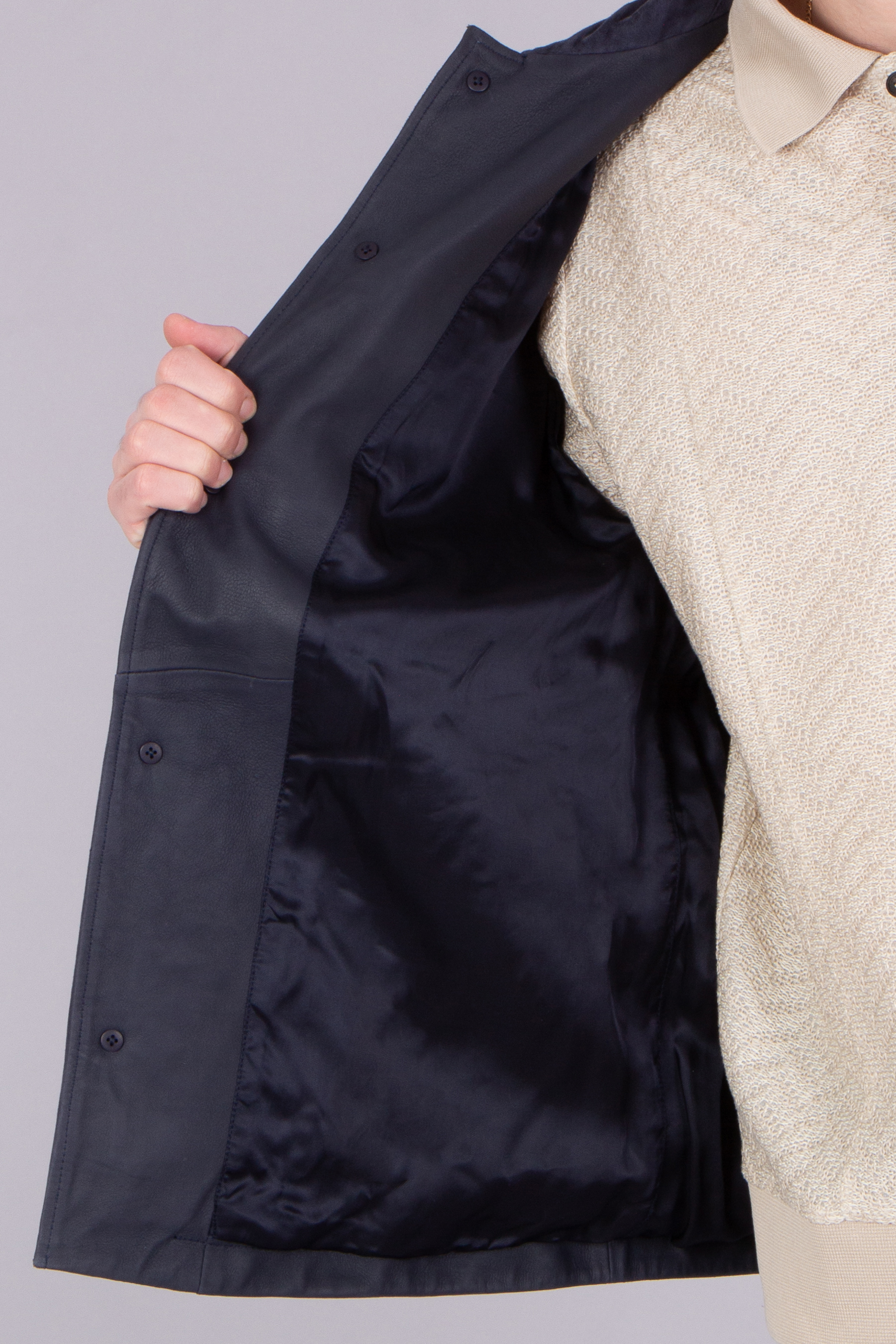 BELSTAFF Regular Fit Goat Suede Overshirt Waypoint BELSTAFF Regular Fit Goat Suede Overshirt Waypoint
