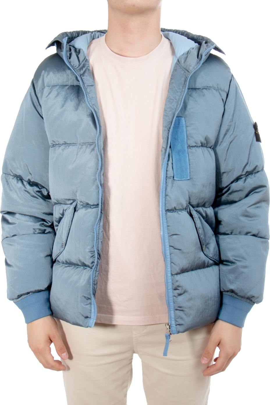 STONE ISLAND Econyl Regenerated Nylon Down Puffer Jacket STONE ISLAND Econyl Regenerated Nylon Down Puffer Jacket
