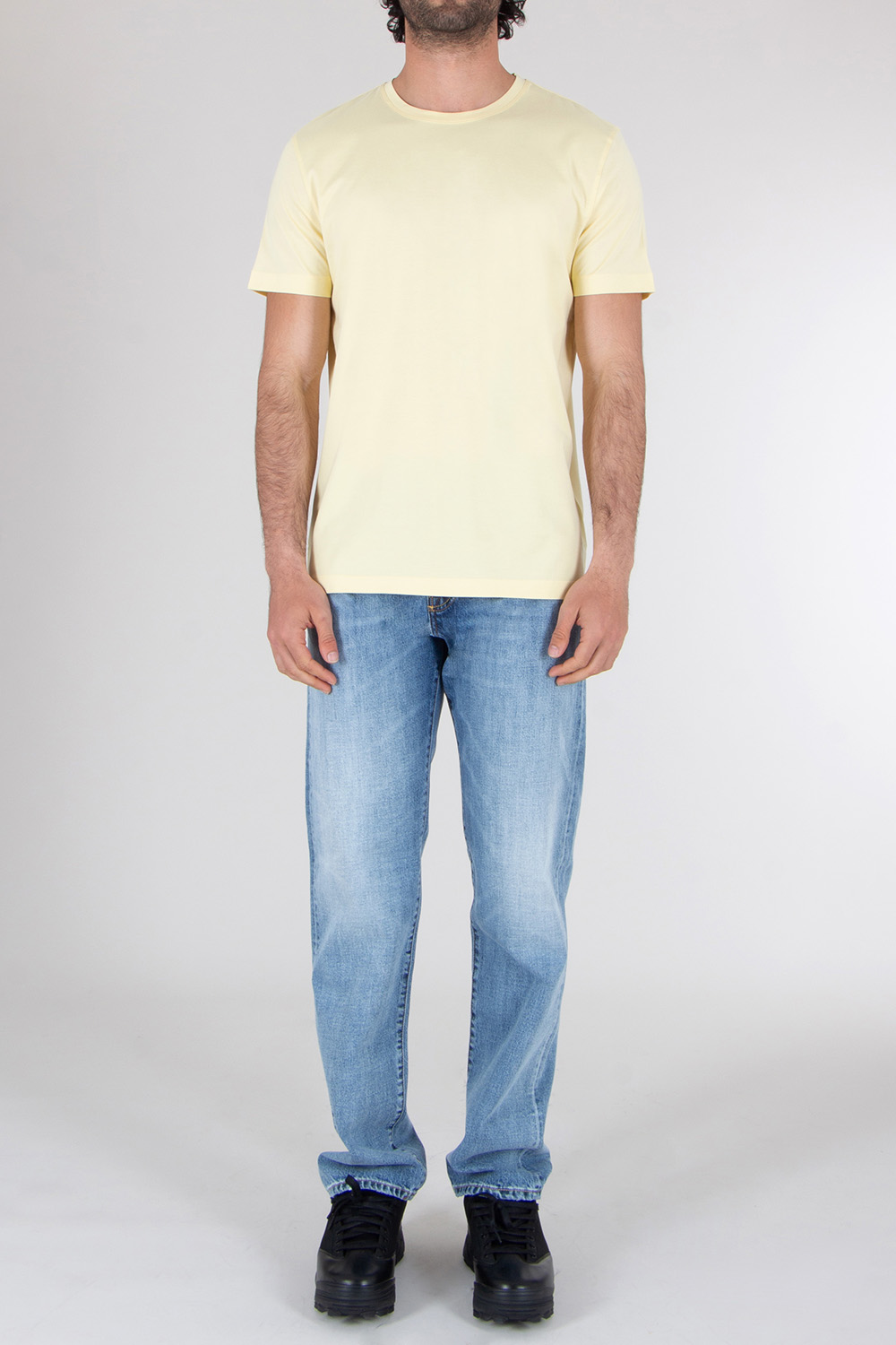 THE NIM Relaxed Fit Stone Washed Japanese Denim Jeans Reed