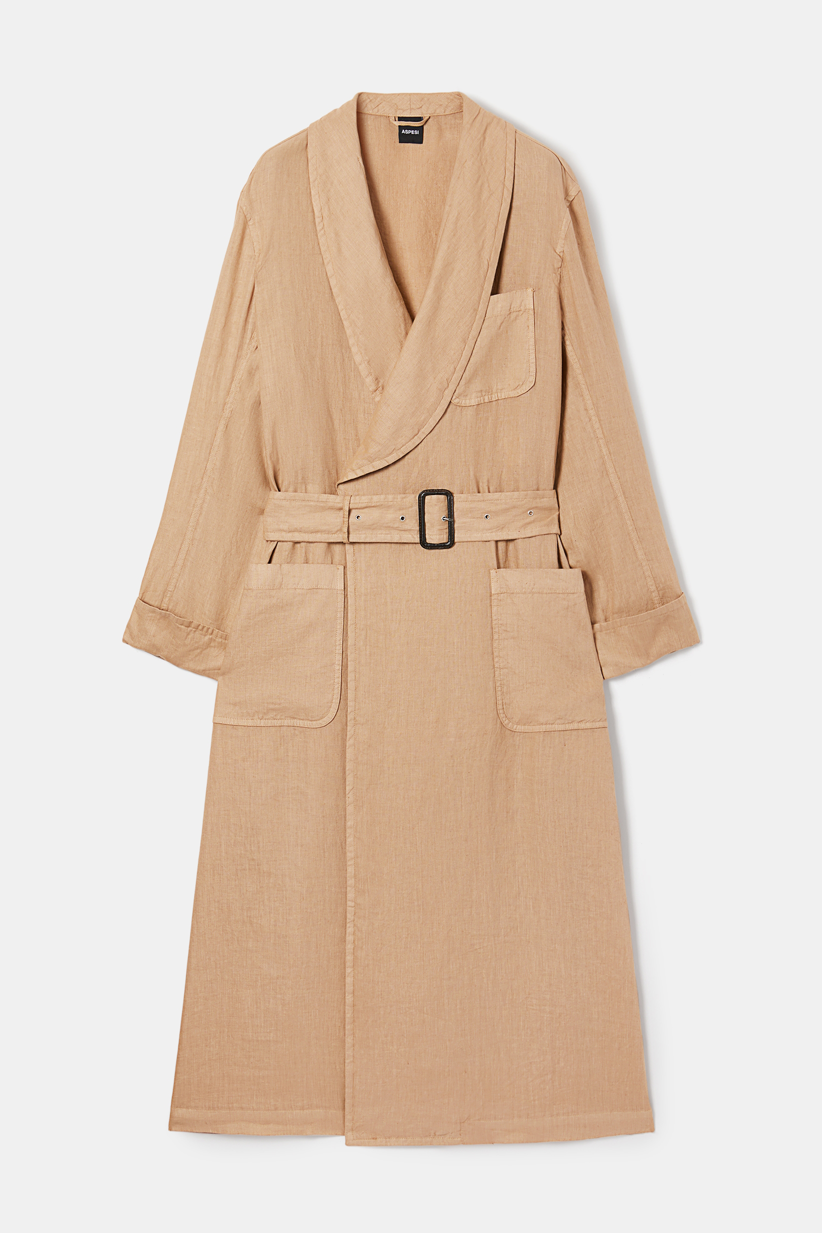 ASPESI Linen Wrap Summer Coat ASPESI Linen Wrap Summer Coat