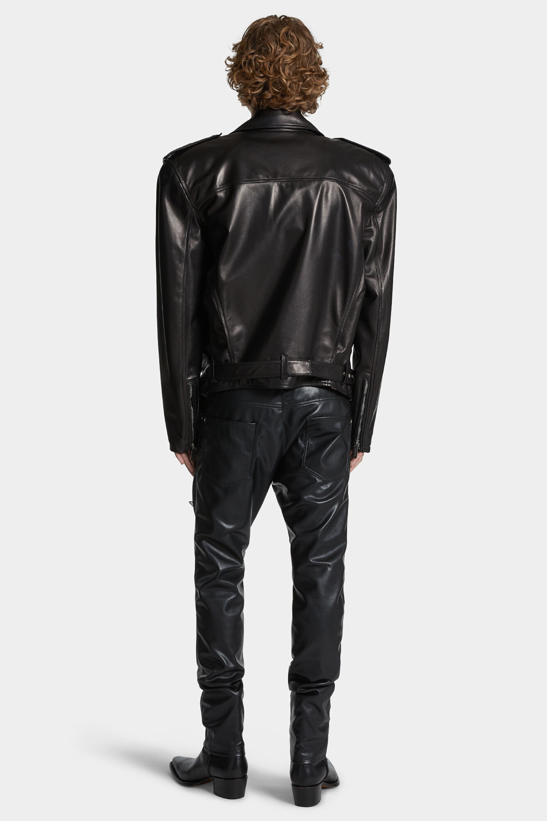 DSQUARED2 Faux Leather Cool Guy Jeans DSQUARED2 Faux Leather Cool Guy Jeans