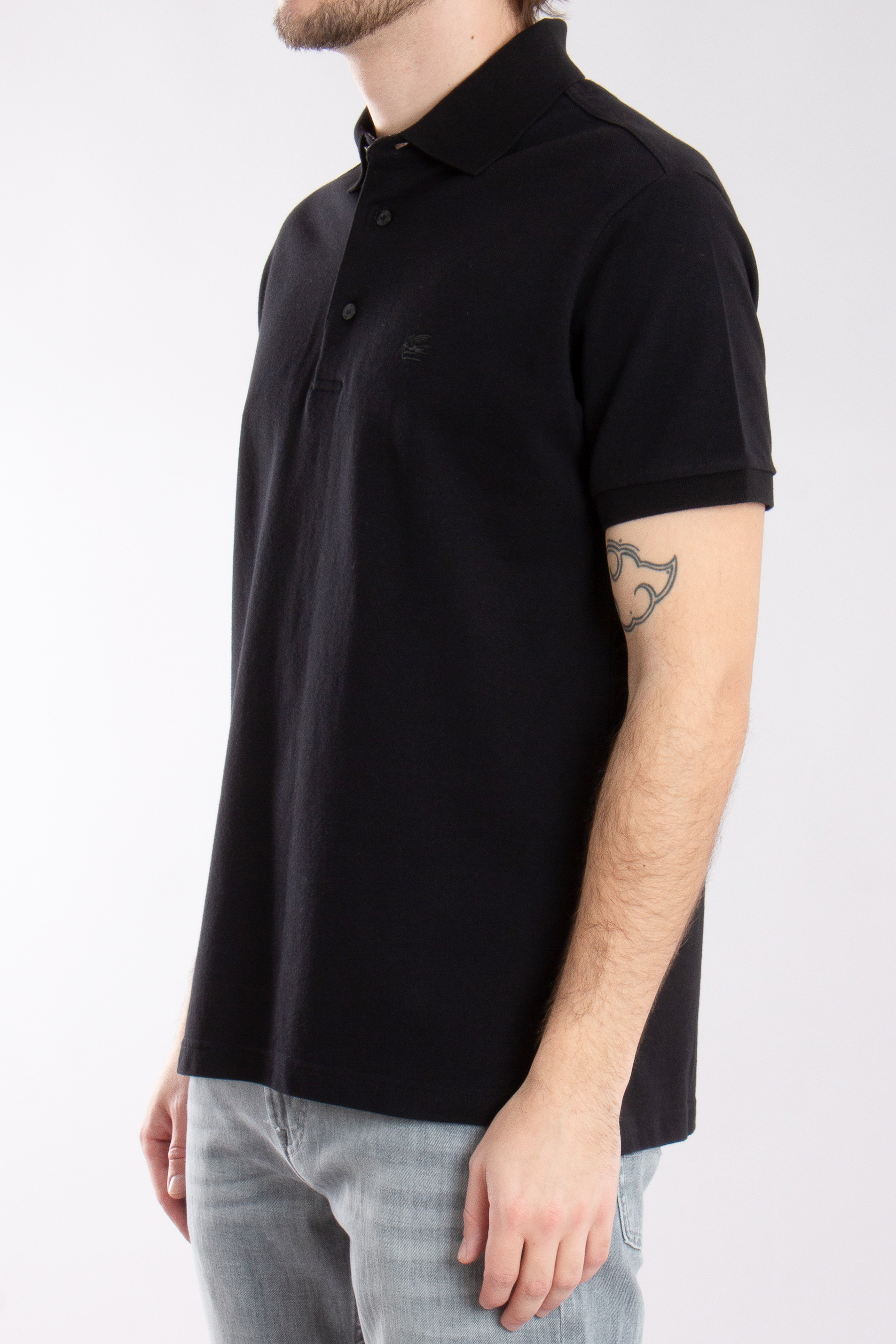 ETRO Embroidered Cotton Piqué Polo Shirt ETRO Embroidered Cotton Piqué Polo Shirt
