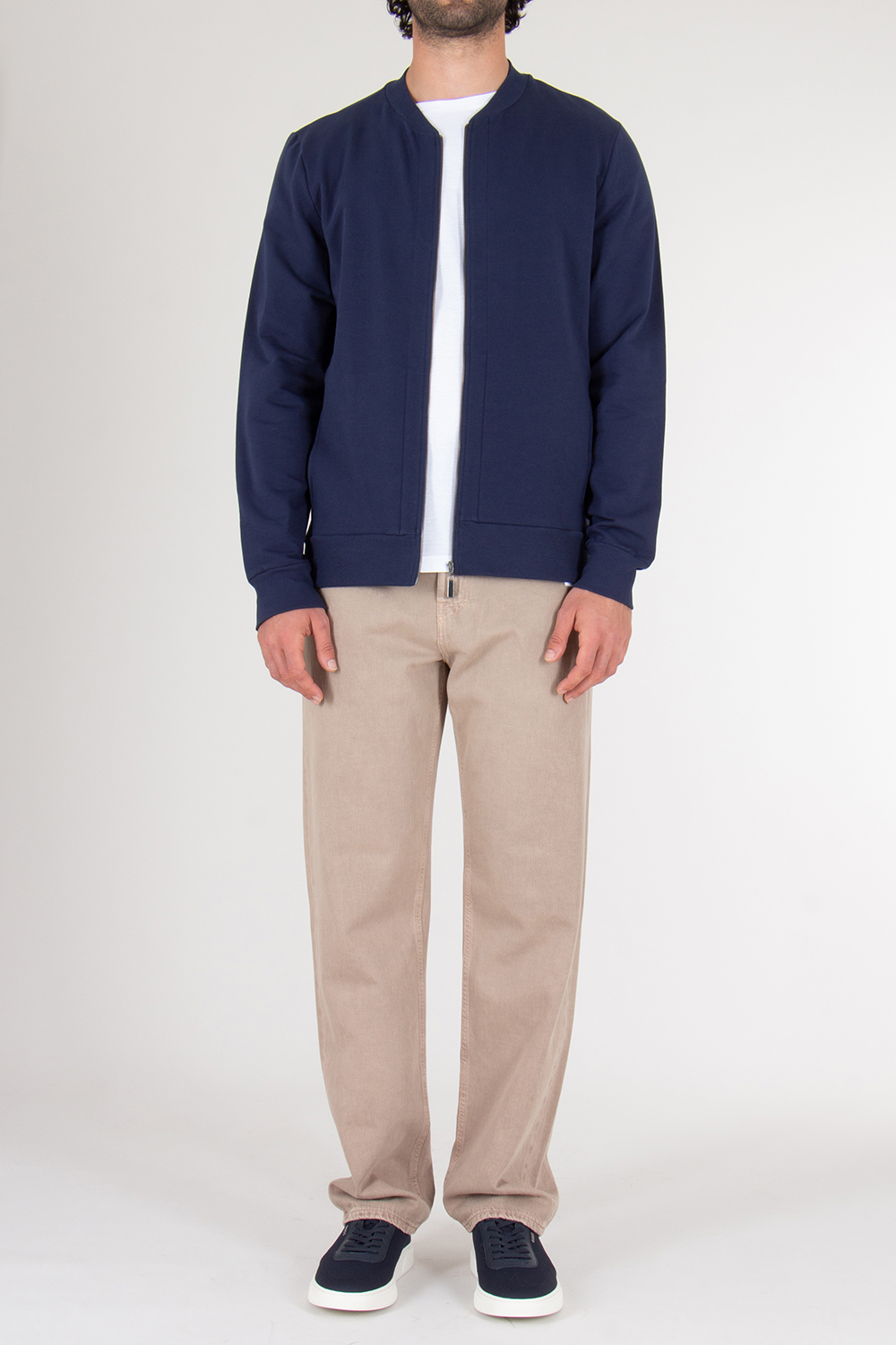 HANRO Organic Cotton Stretch Sweat Jacket