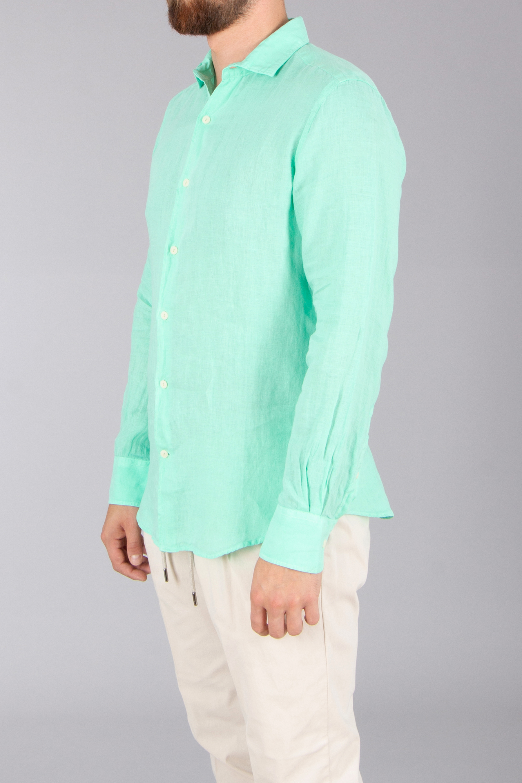 MC 2 SAINT BARTH Regular Fit Linen Shirt Pamplona MC 2 SAINT BARTH Regular Fit Linen Shirt Pamplona