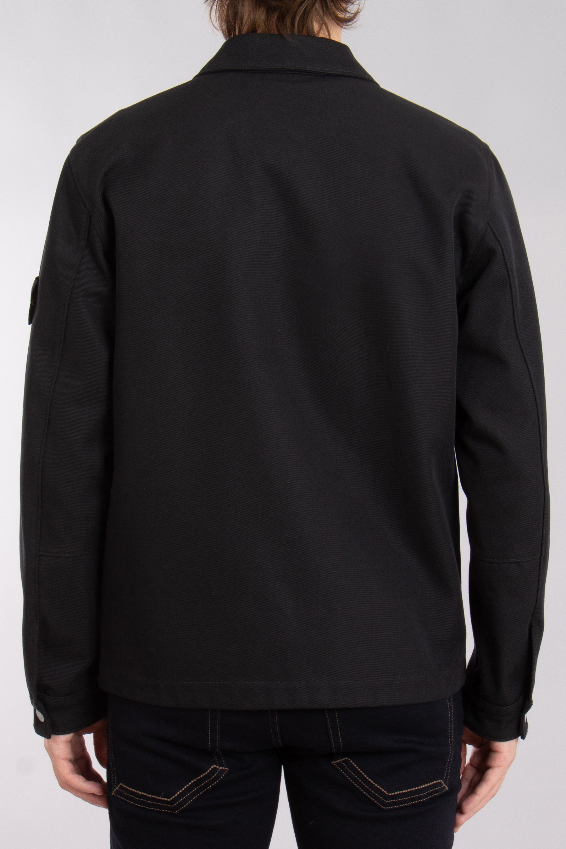 STONE ISLAND Cotton-Nylon Drill Overshirt STONE ISLAND Cotton-Nylon Drill Overshirt