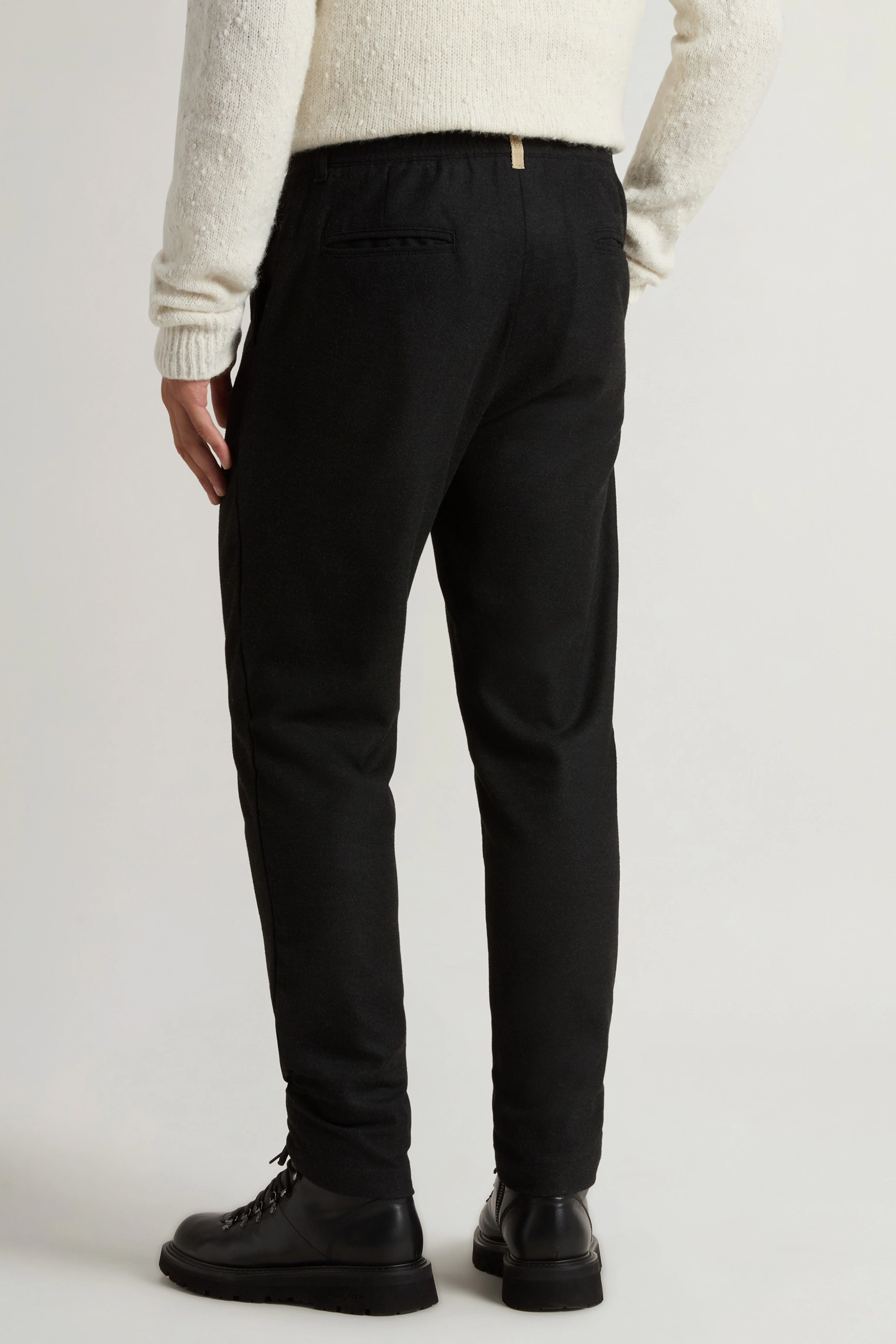 WOOLRICH Regular Fit Recycled Wool Blend Flannel Pants Milton Hosen, Jeans, Erwachsener, Mann, Person