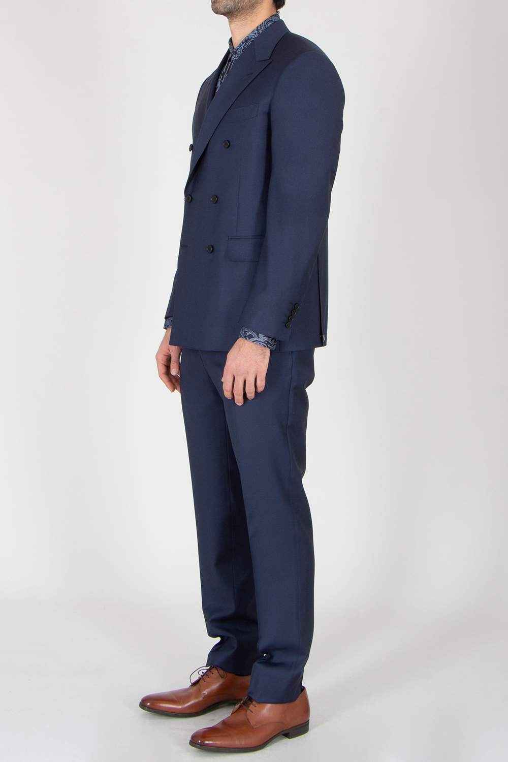 CANALI Regular Fit Wool Suit