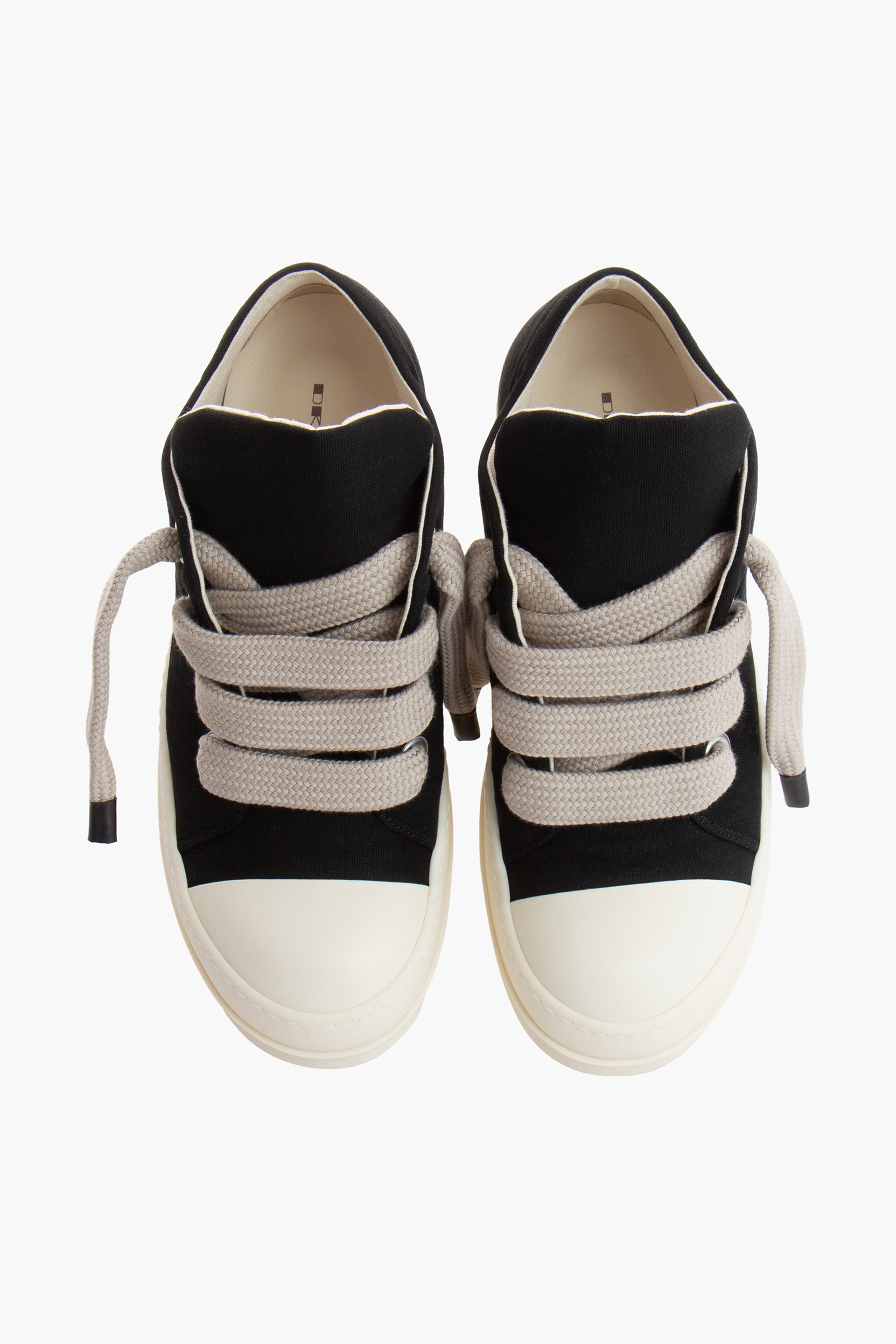 RICK OWENS DRKSHDW Jumbo Lace Puffer Low Sneakers RICK OWENS DRKSHDW Jumbo Lace Puffer Low Sneakers