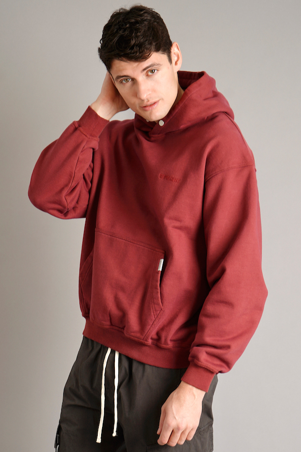 REPRESENT Blank Hoodie Vintage Red REPRESENT Blank Hoodie Vintage Red