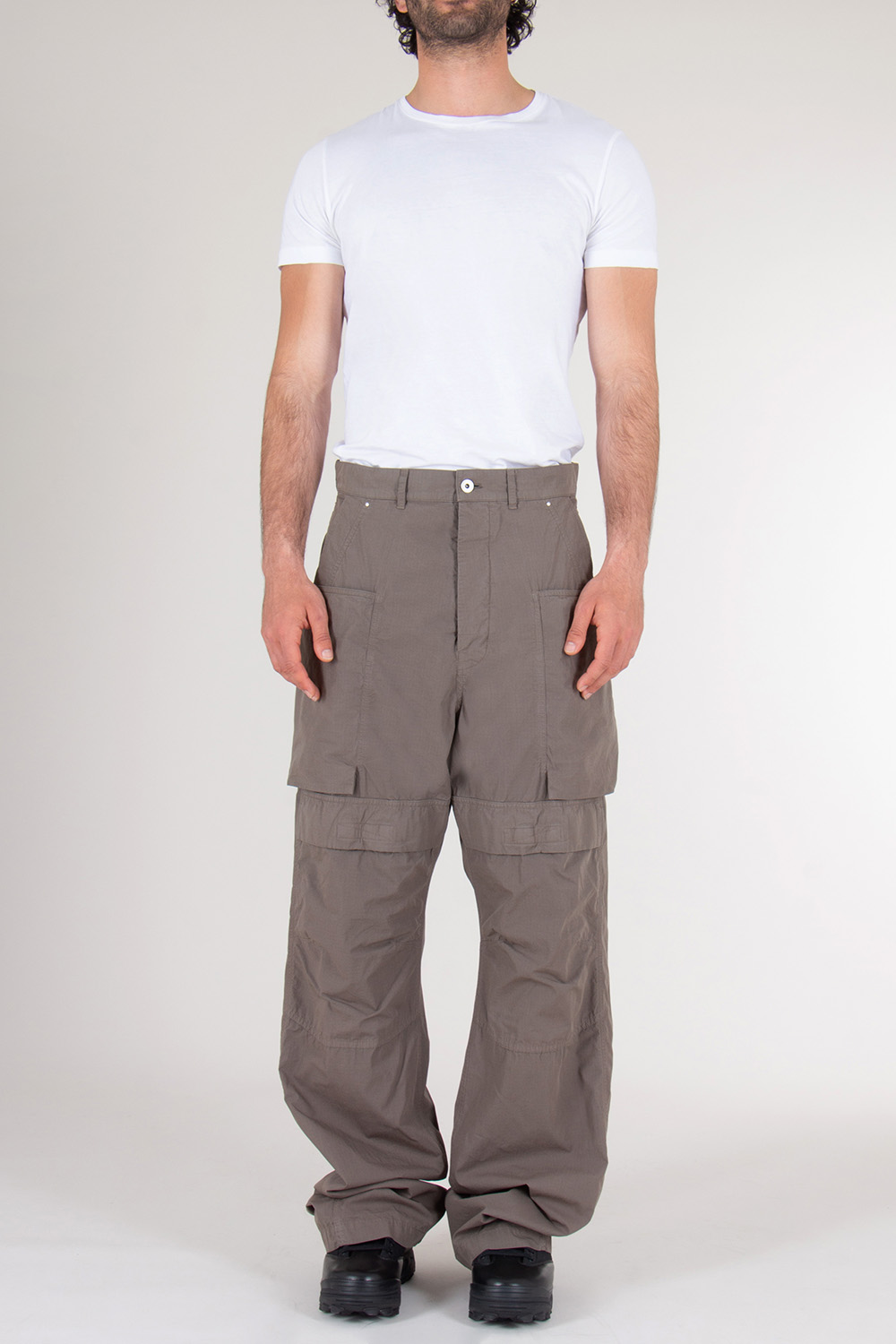 RICK OWENS DRKSHDW Relaxed Fit Organic Ripstop Cotton Cargo Pants Stefan
