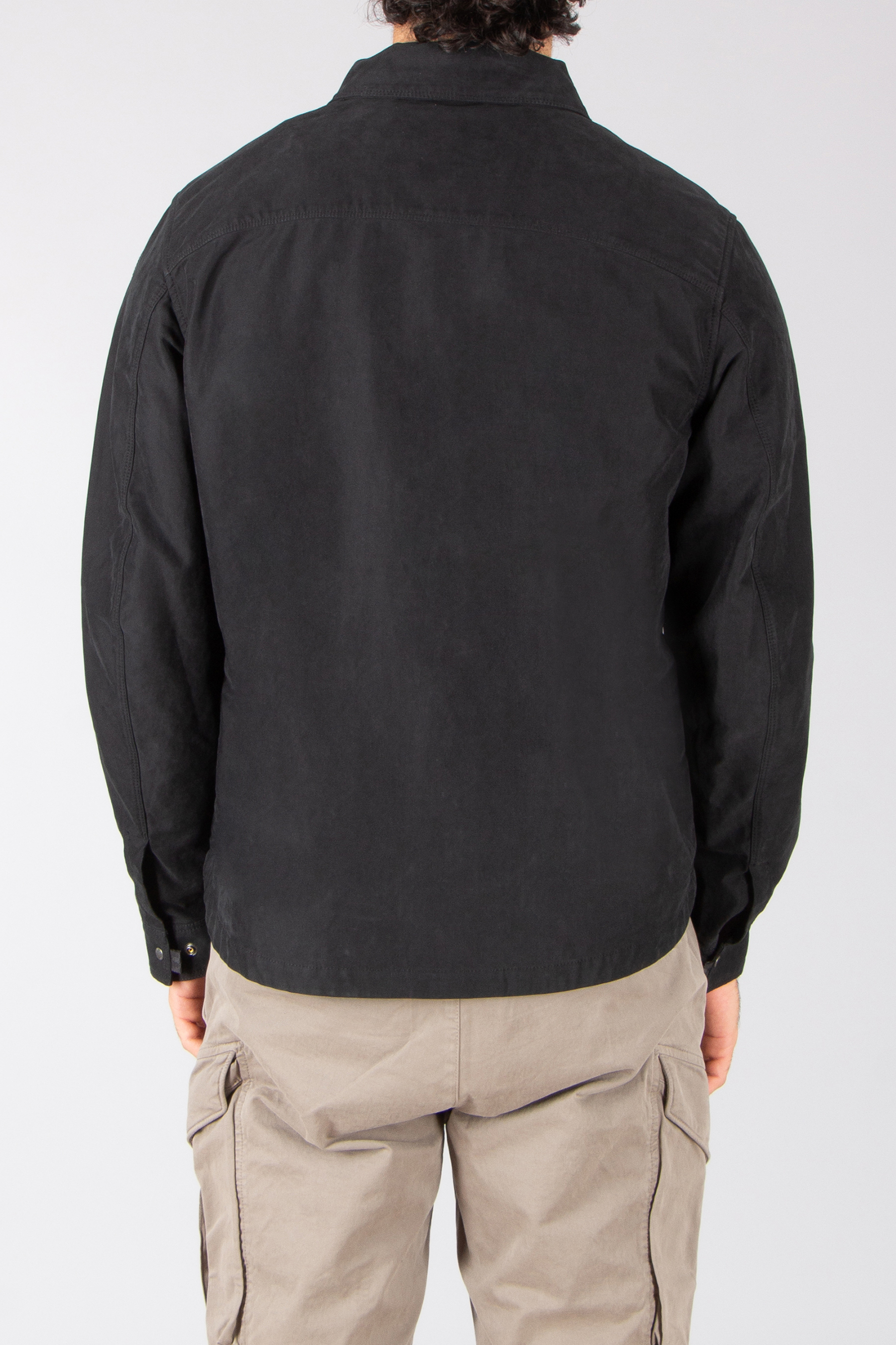 PARAJUMPERS Regular Fit Brushed Cotton Blend Moleskin Overshirt Miura Mantel, Langarm, Jacke, Blazer, Hosen