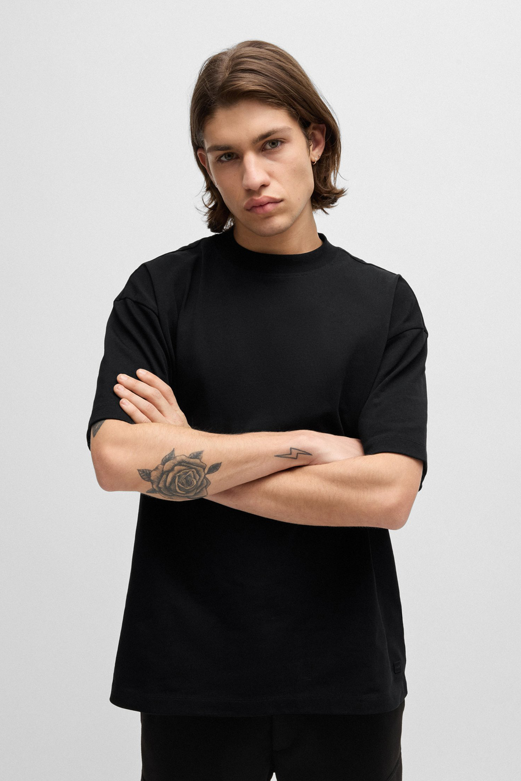 HUGO Oversized Cotton Jersey T-Shirt Dplanitee