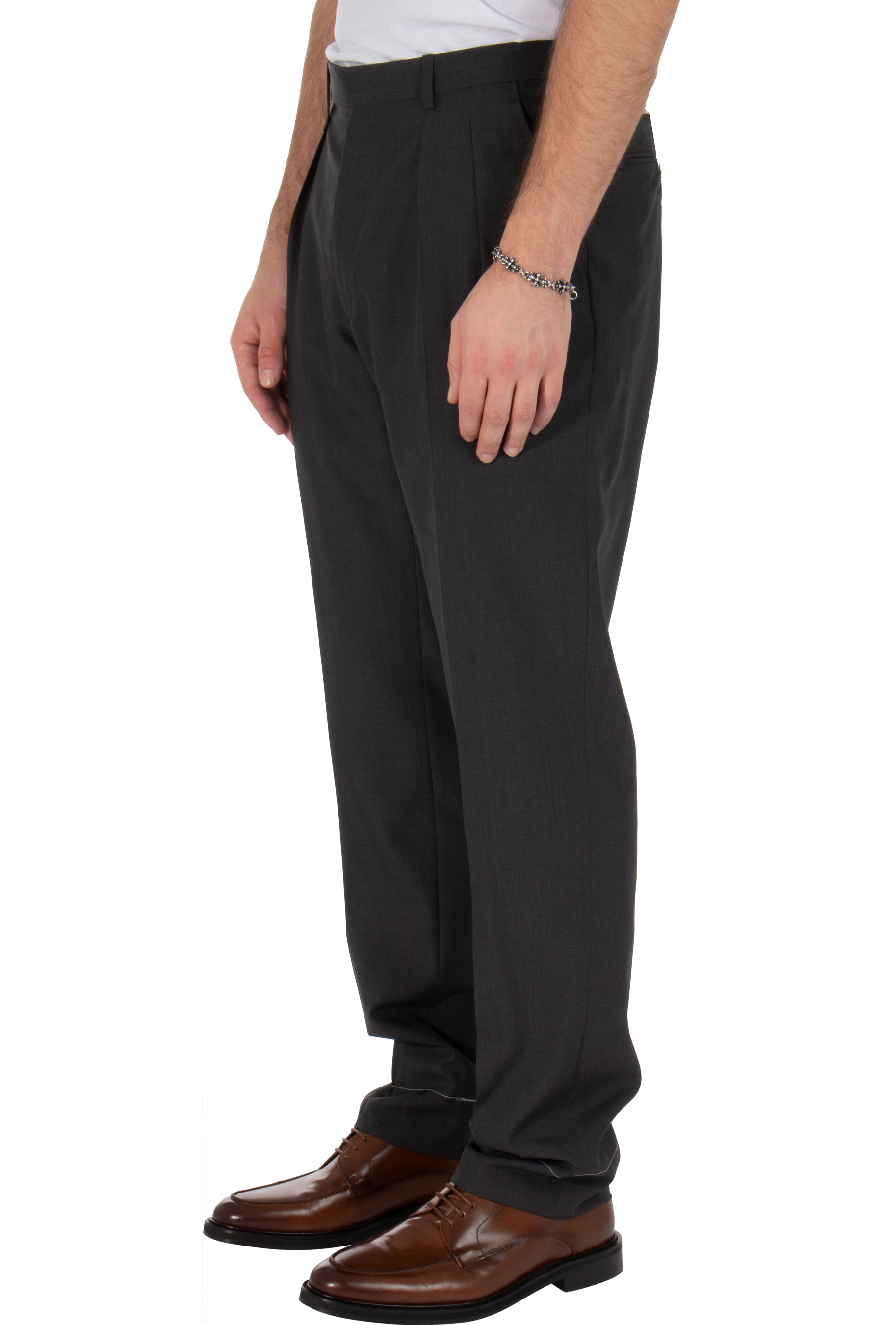 BRIONI Wool & Silk Blend Pants