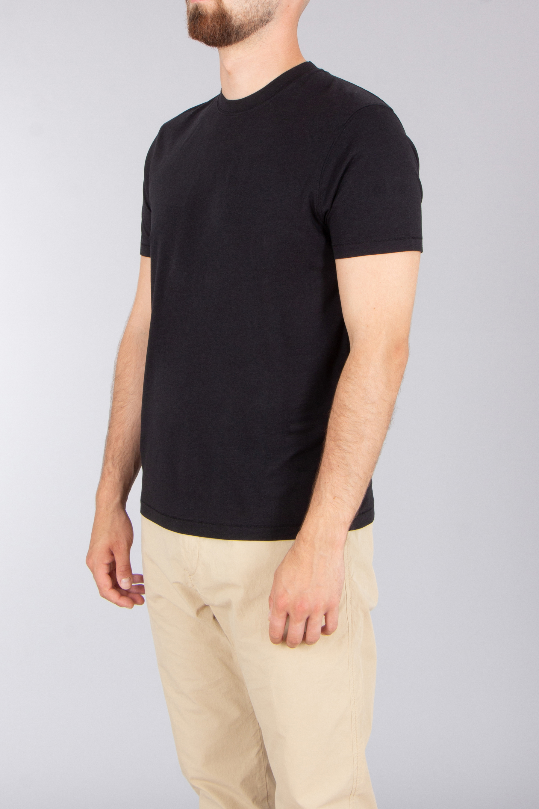 TOM FORD Regular Fit Lyocell-Cotton Jersey T-Shirt T-shirt, Erwachsener, Männlich, Mann, Person