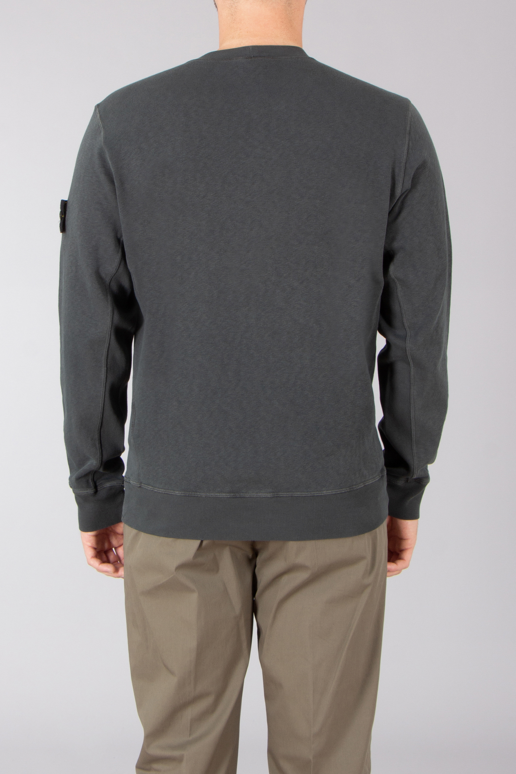 STONE ISLAND Regular Fit OLD Effect Melfilé Cotton Fleece Sweatshirt STONE ISLAND Regular Fit OLD Effect Melfilé Cotton Fleece Sweatshirt