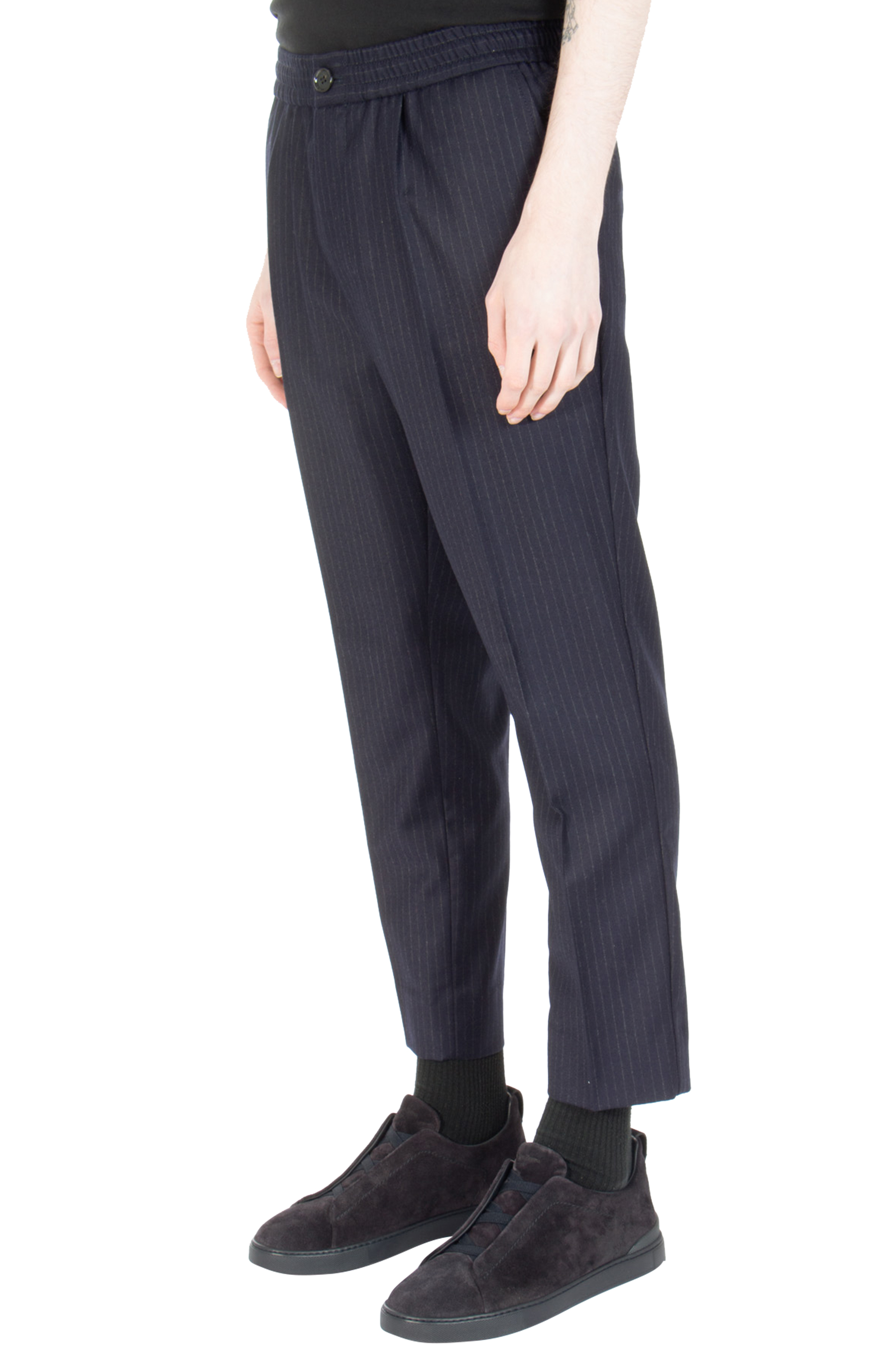 AMI PARIS Pinstripe Virgin Wool Pants AMI PARIS Pinstripe Virgin Wool Pants