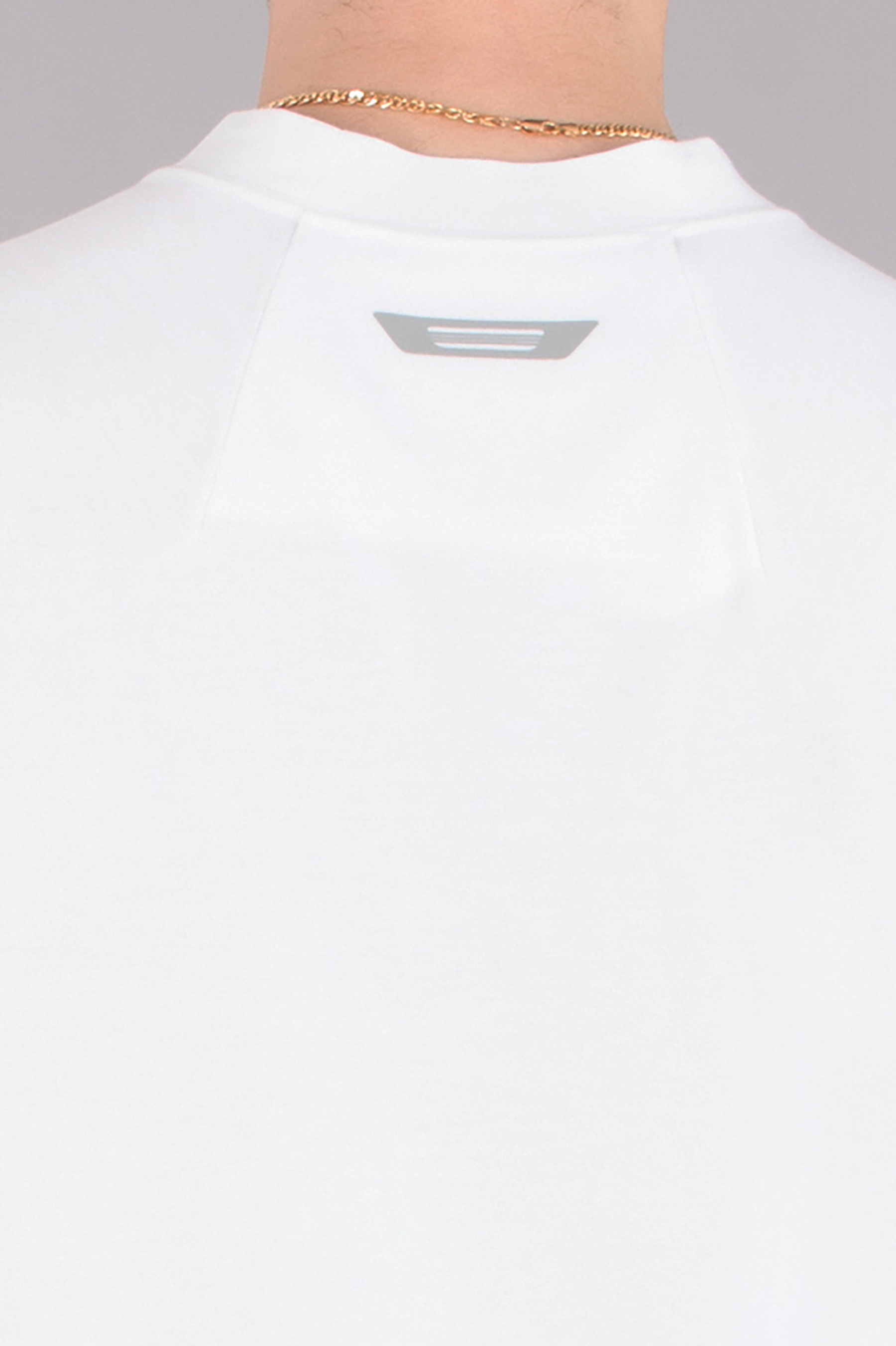 SEASE Modern Fit Cotton Jersey Runner T-Shirt Zubehor, T-shirt, Unterhemd, Halskette, Langer Ärmel