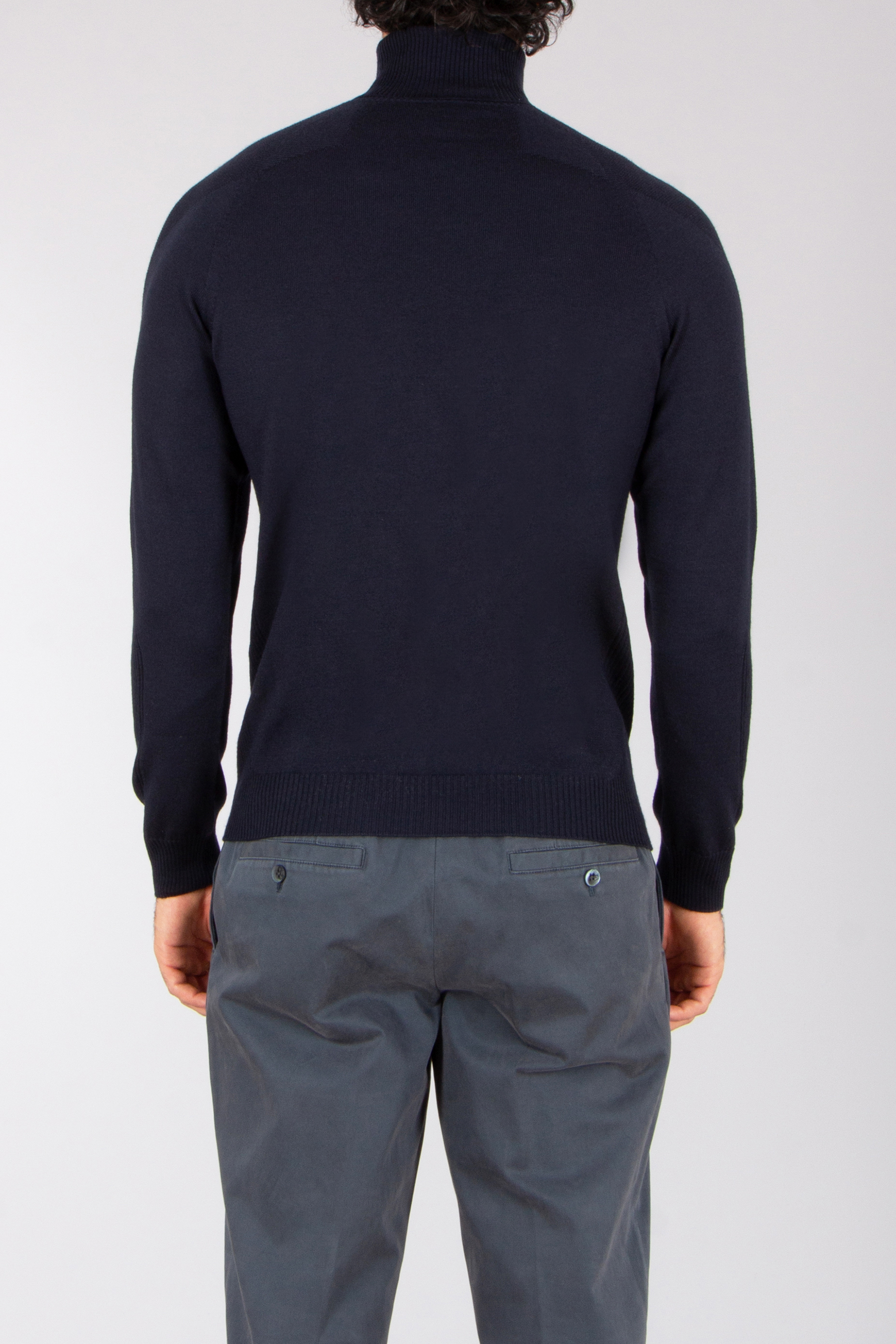 SEASE Regular Fit Virgin Wool Whole Turtleneck Sweater Langarm, Hosen, Erwachsener, Mann, Person