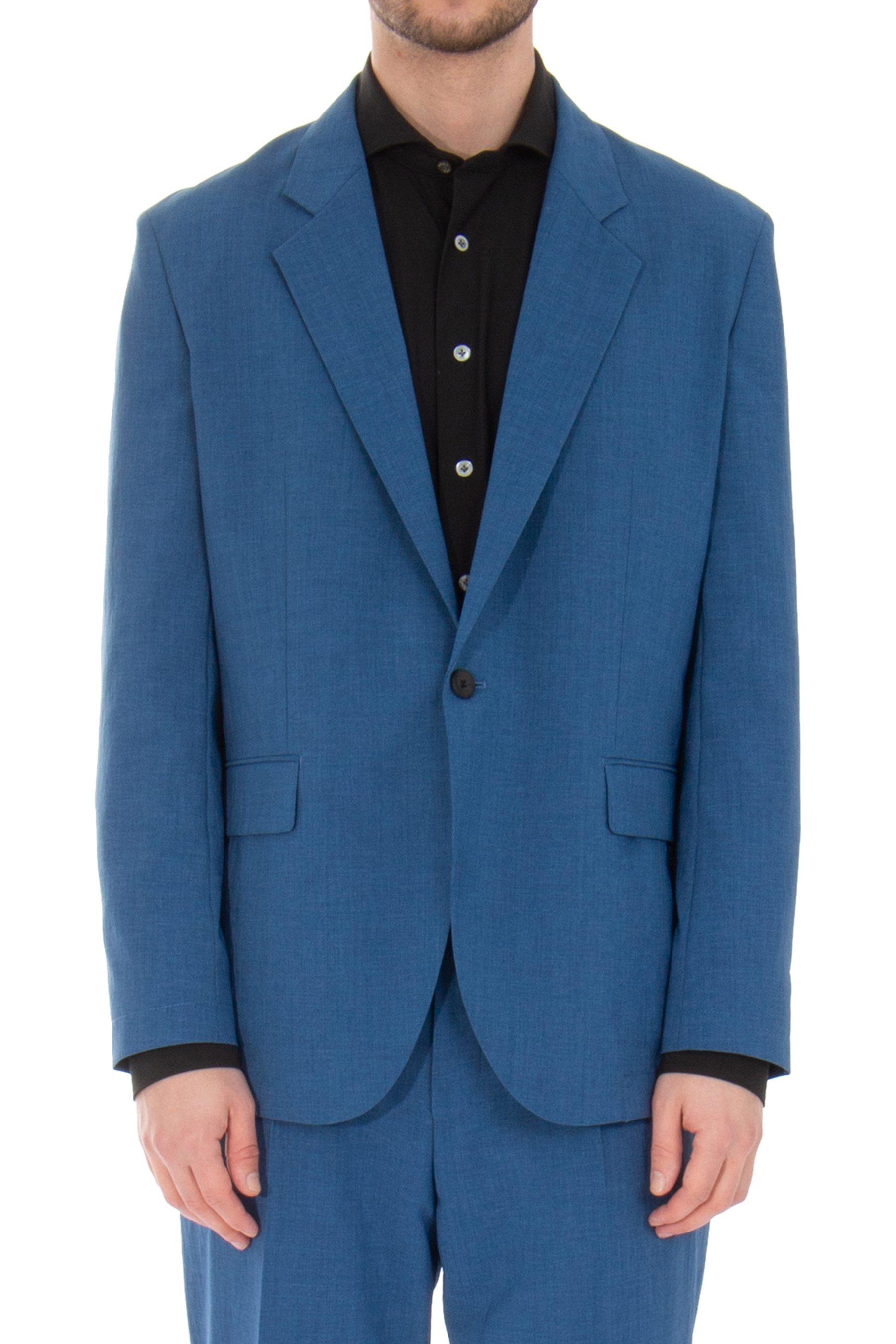 HUGO Modern-Fit Linen Optic Jacket Kris HUGO Modern-Fit Linen Optic Jacket Kris