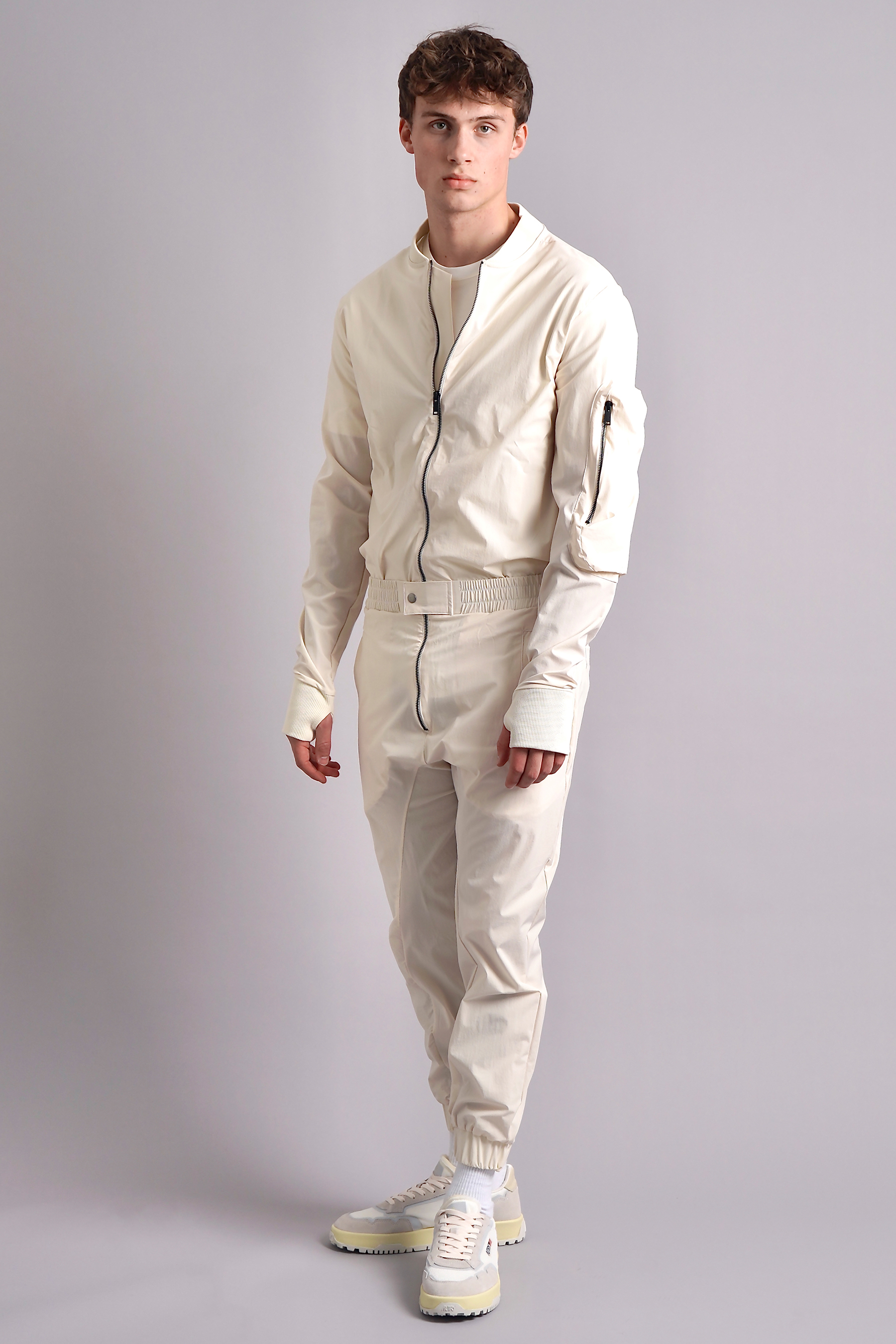 THOM KROM Long Sleeve Nylon Stretch Overall THOM KROM Long Sleeve Nylon Stretch Overall