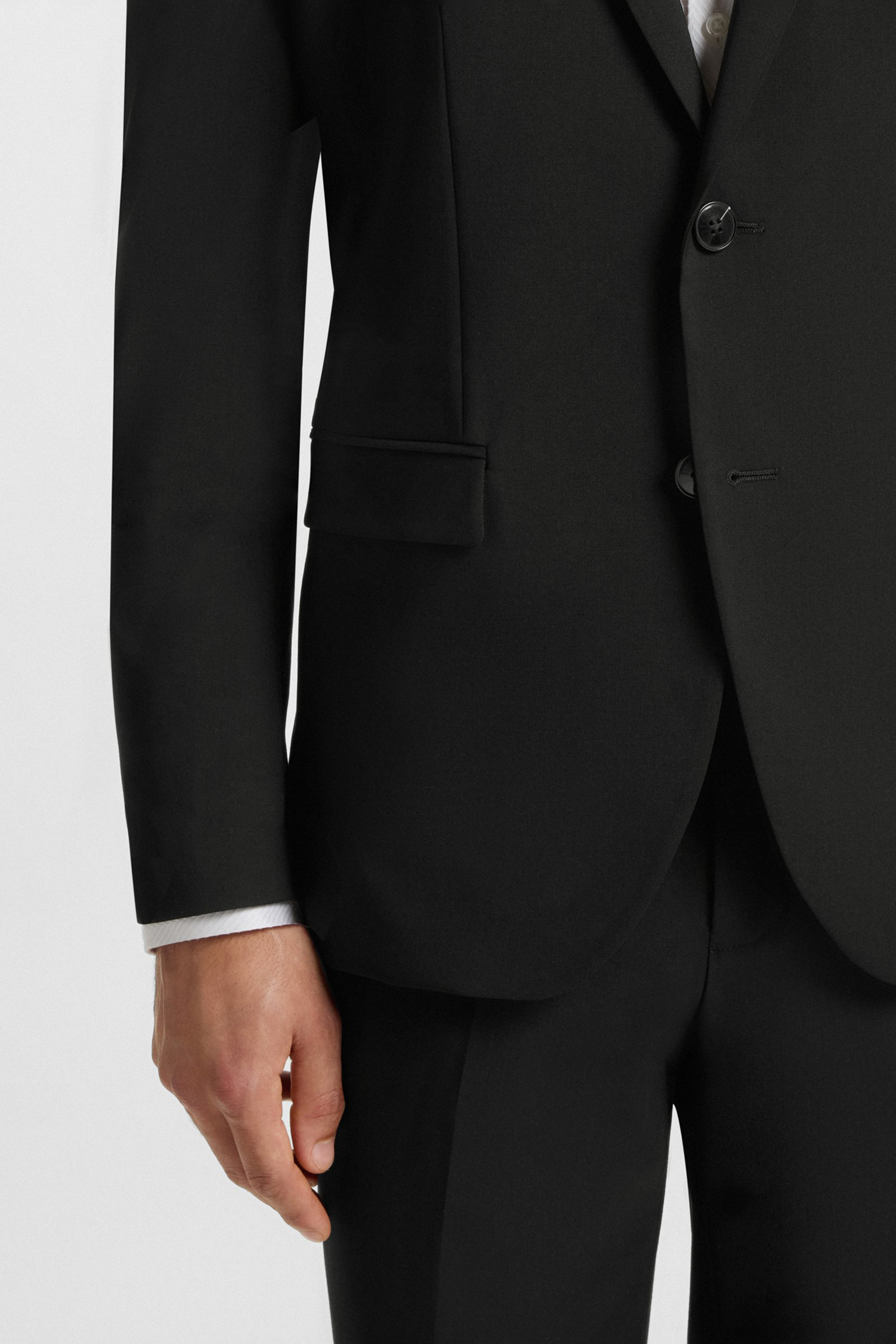 HUGO Extra Slim Fit Performance Super-Flex Wool Blend Suit Jacket Arti Formelle Kleidung, Anzug, Smoking, Mantel, Jacke