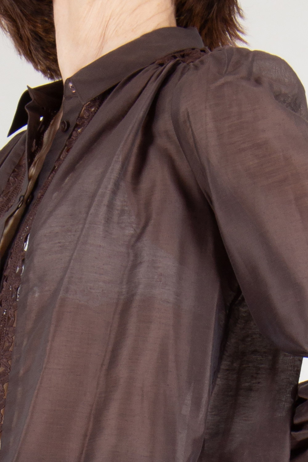 VAN LAACK Loose Fit Lace Panel Blouse