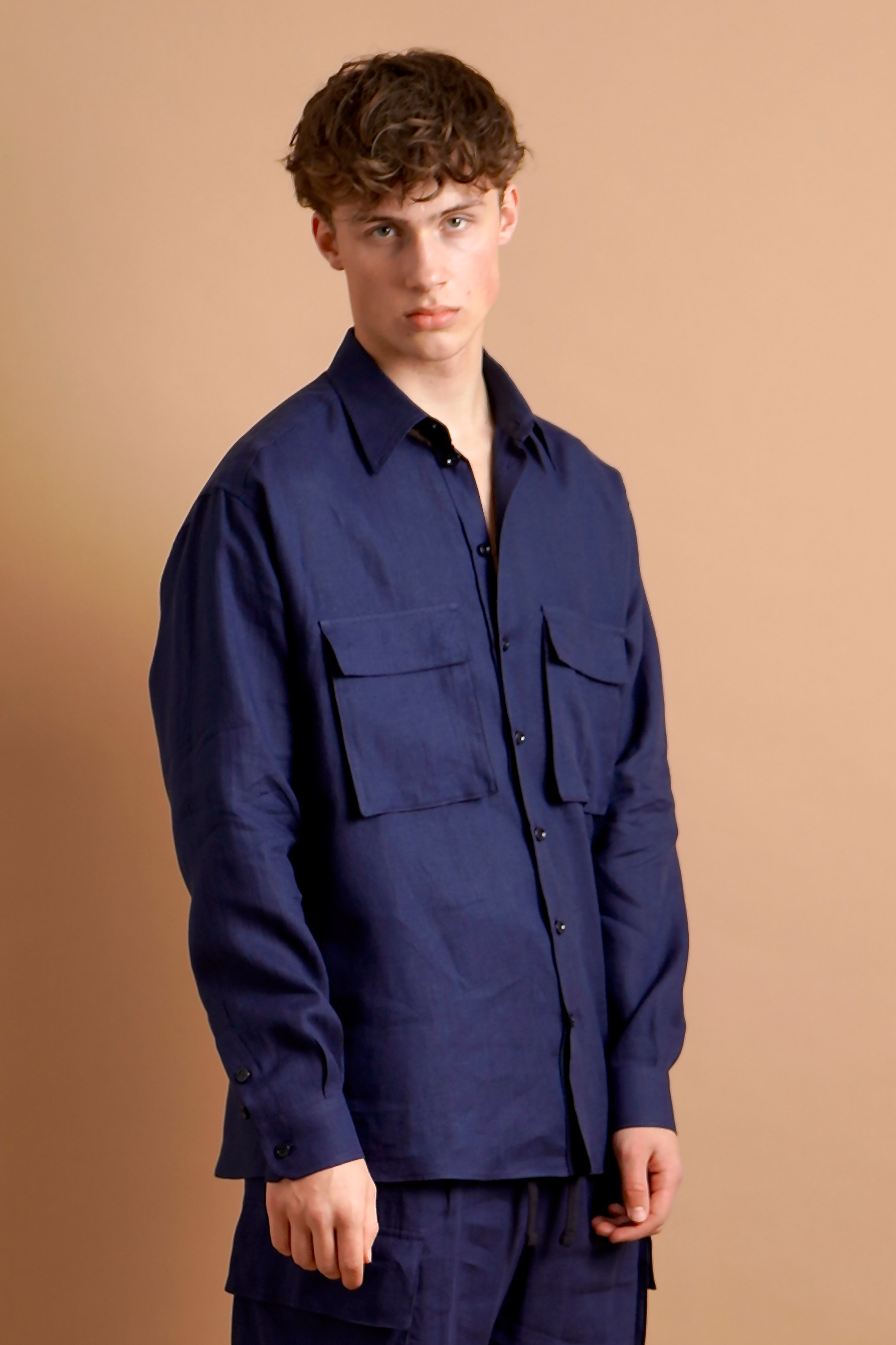 DOLCE & GABBANA Oversized Linen Shirt