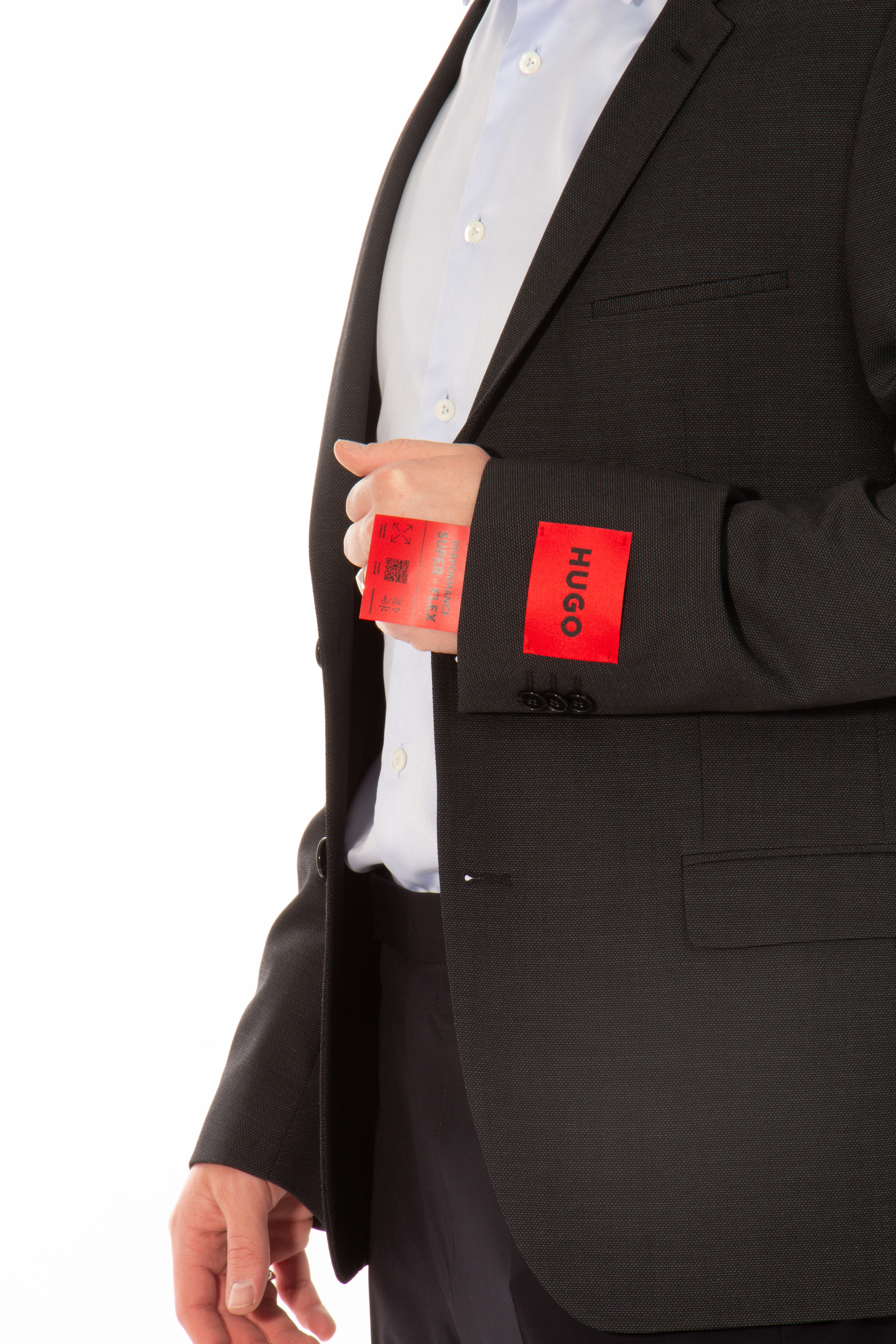 HUGO Extra Slim Fit Virgin Wool Blend Jacket Arti