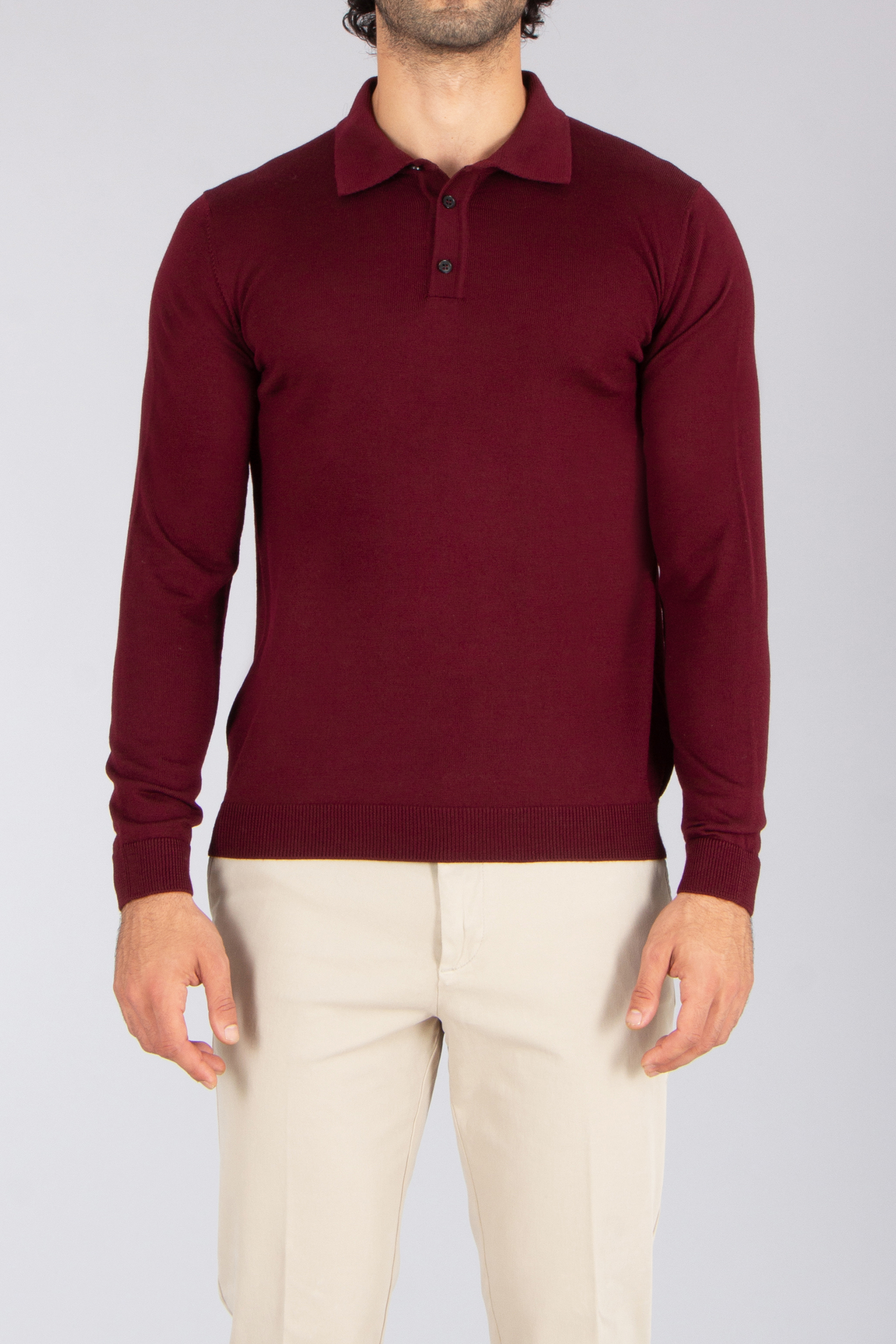 Langarm, Ärmel, Kastanienbraun, Pullover, Hemd