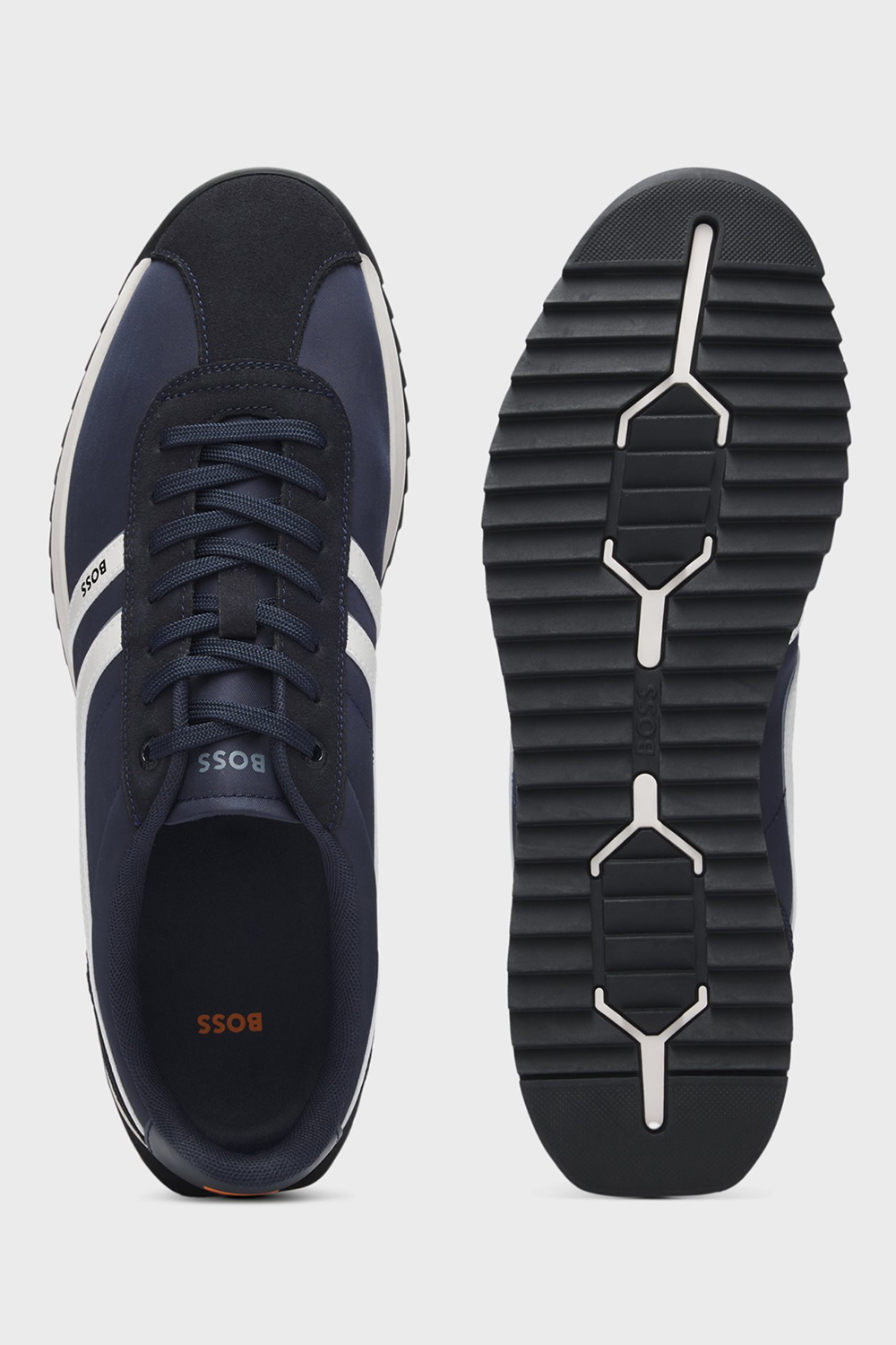 BOSS Faux Suede Sneakers Zayn